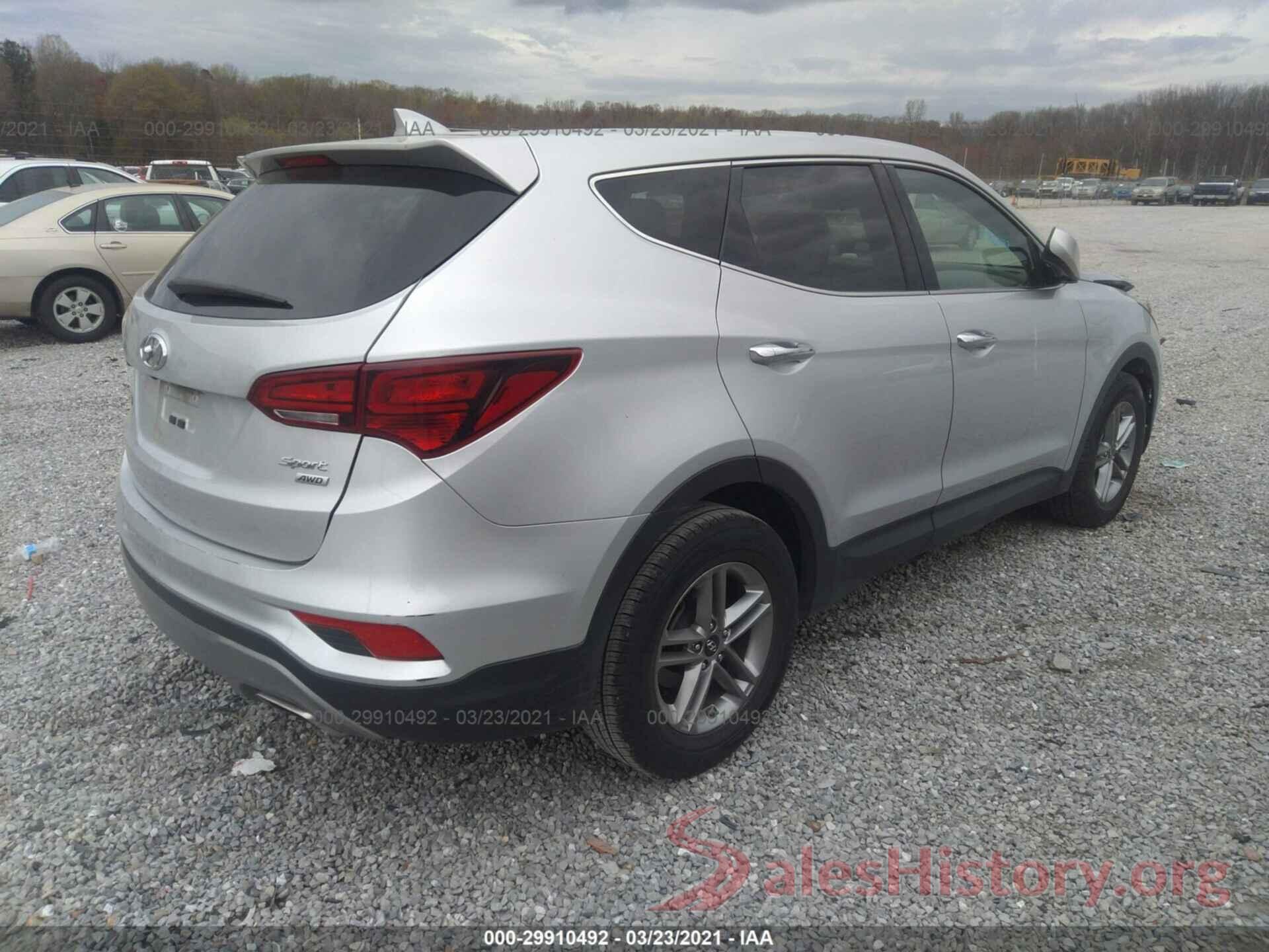 5XYZTDLB4HG466958 2017 HYUNDAI SANTA FE SPORT