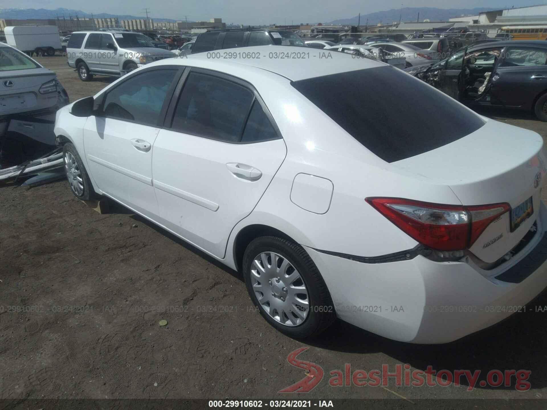 2T1BURHE6GC542303 2016 TOYOTA COROLLA