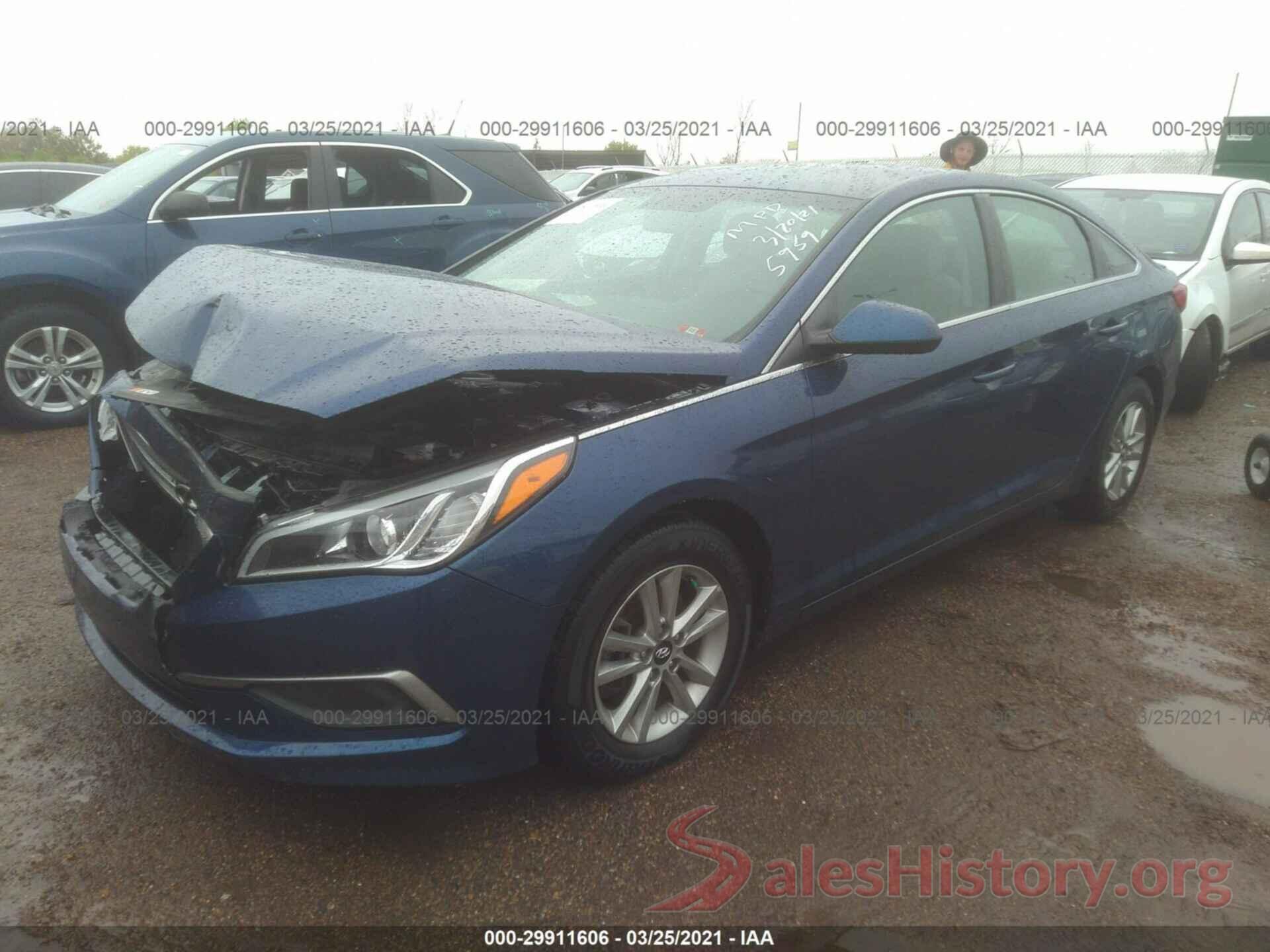 5NPE24AF2HH440133 2017 HYUNDAI SONATA