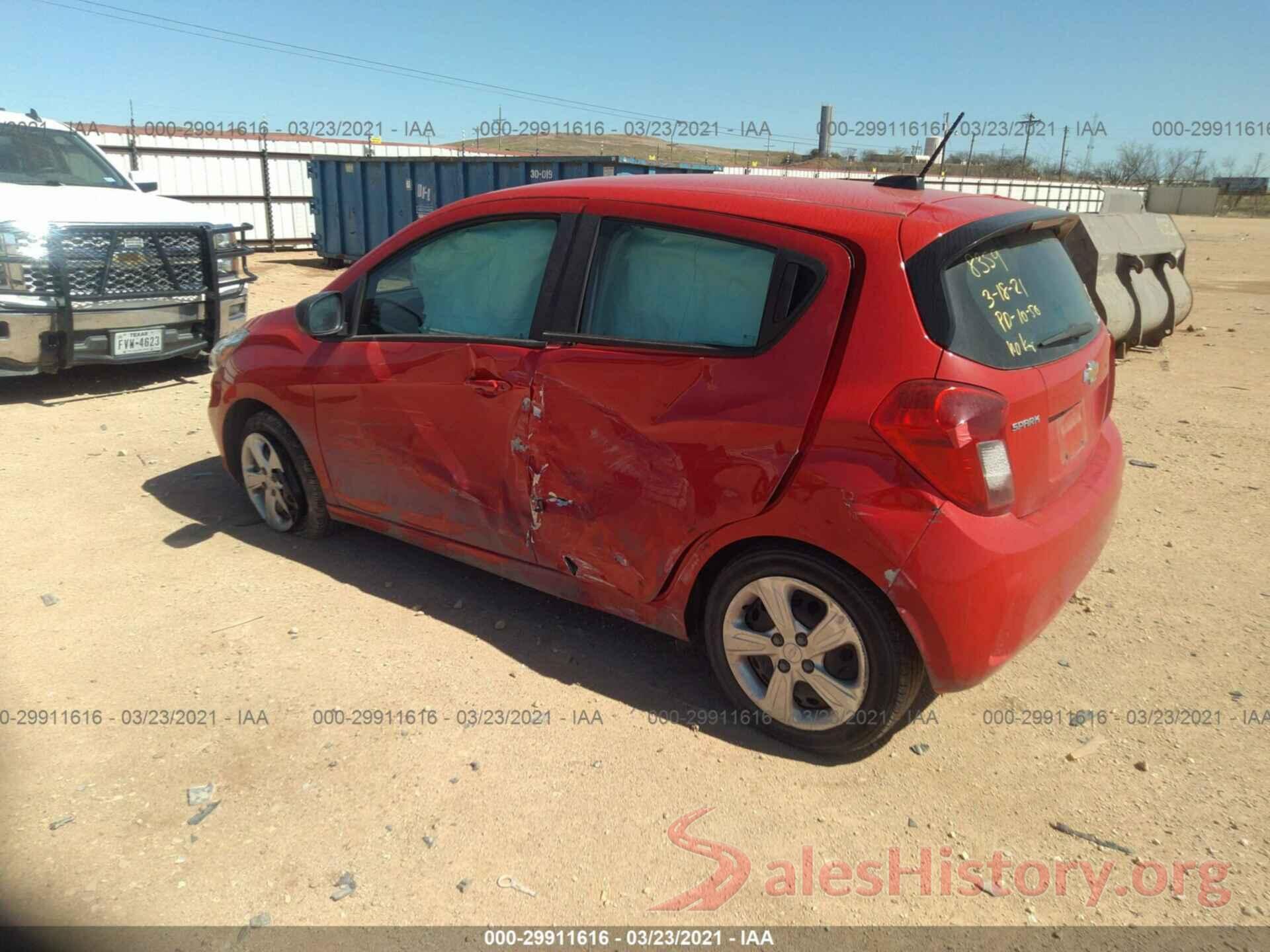 KL8CB6SAXKC748359 2019 CHEVROLET SPARK