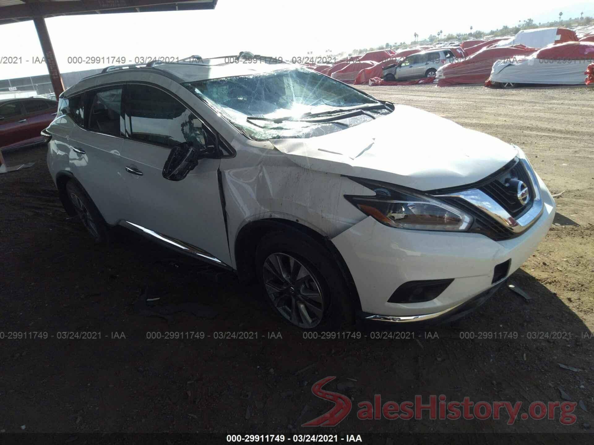 5N1AZ2MG4JN132563 2018 NISSAN MURANO