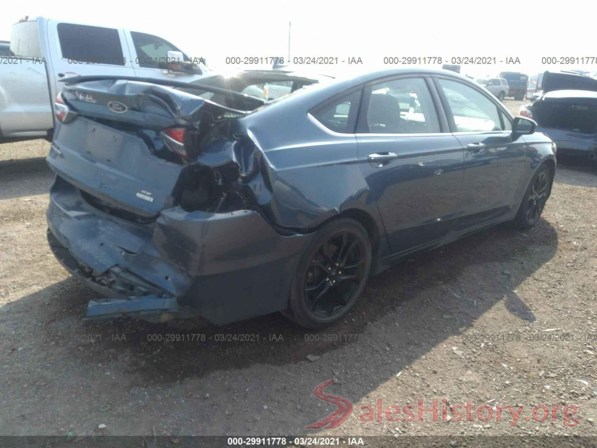 3FA6P0HD0KR250344 2019 FORD FUSION