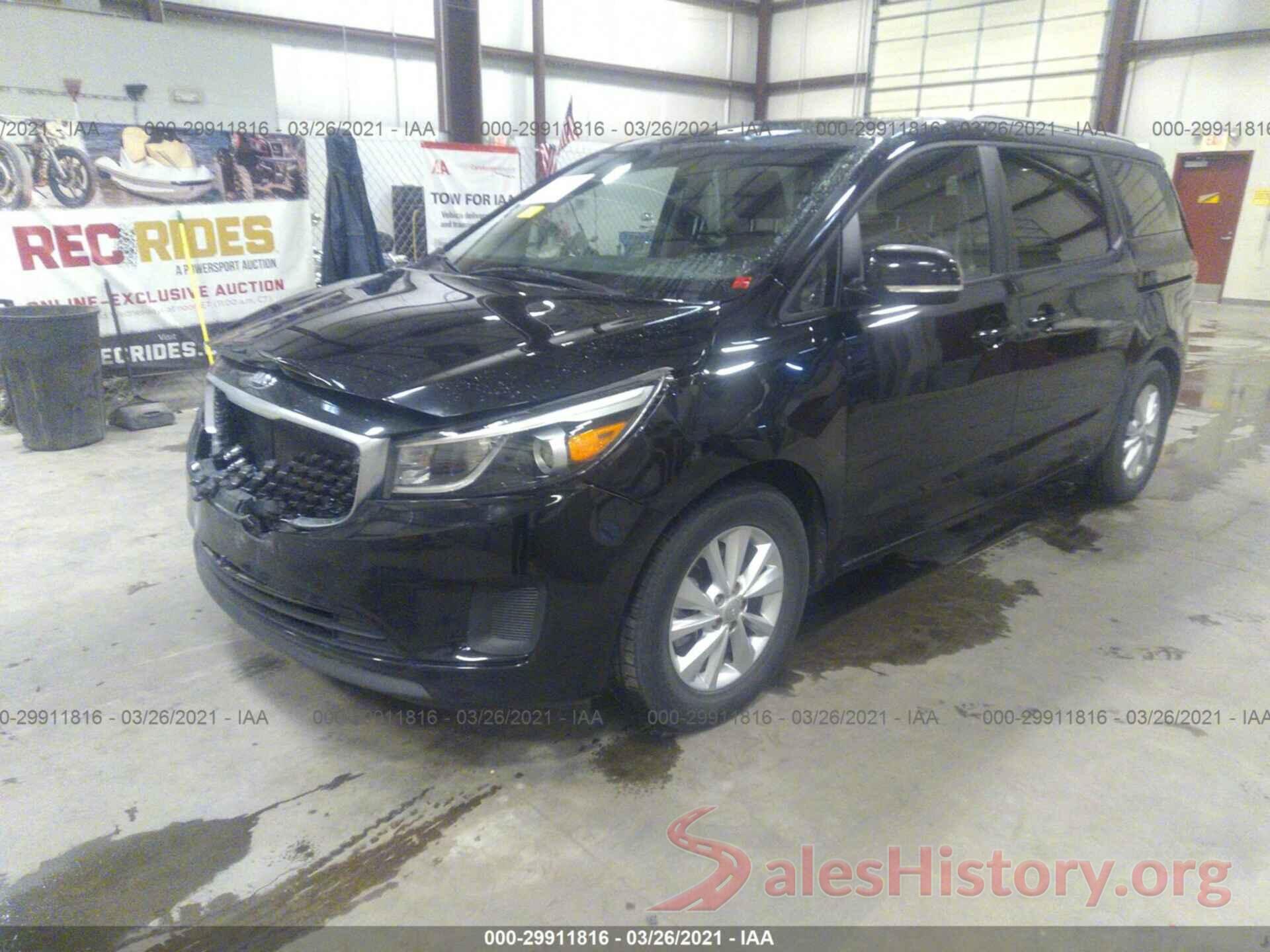 KNDMB5C10G6128548 2016 KIA SEDONA