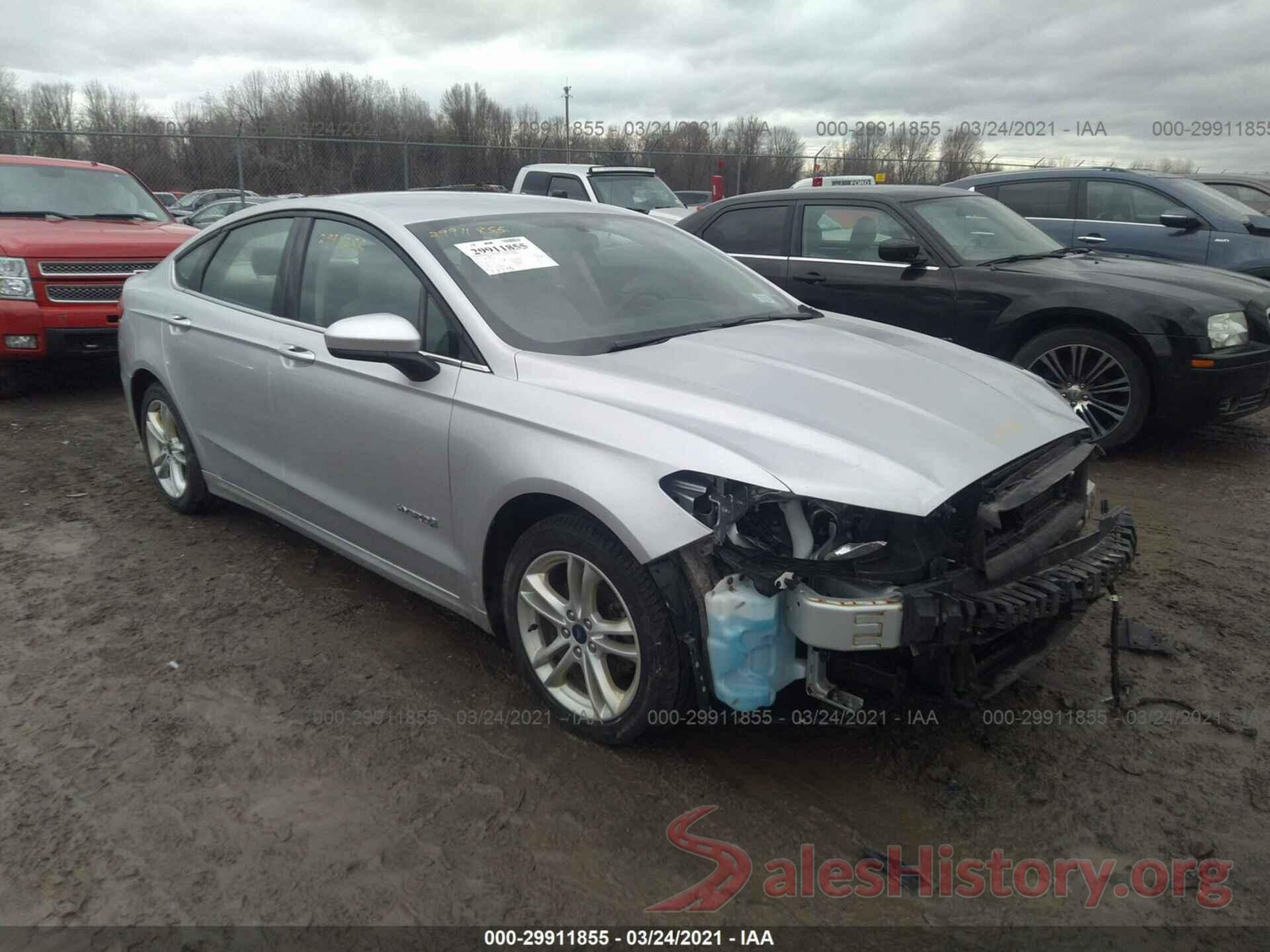 3FA6P0LU6JR221789 2018 FORD FUSION HYBRID