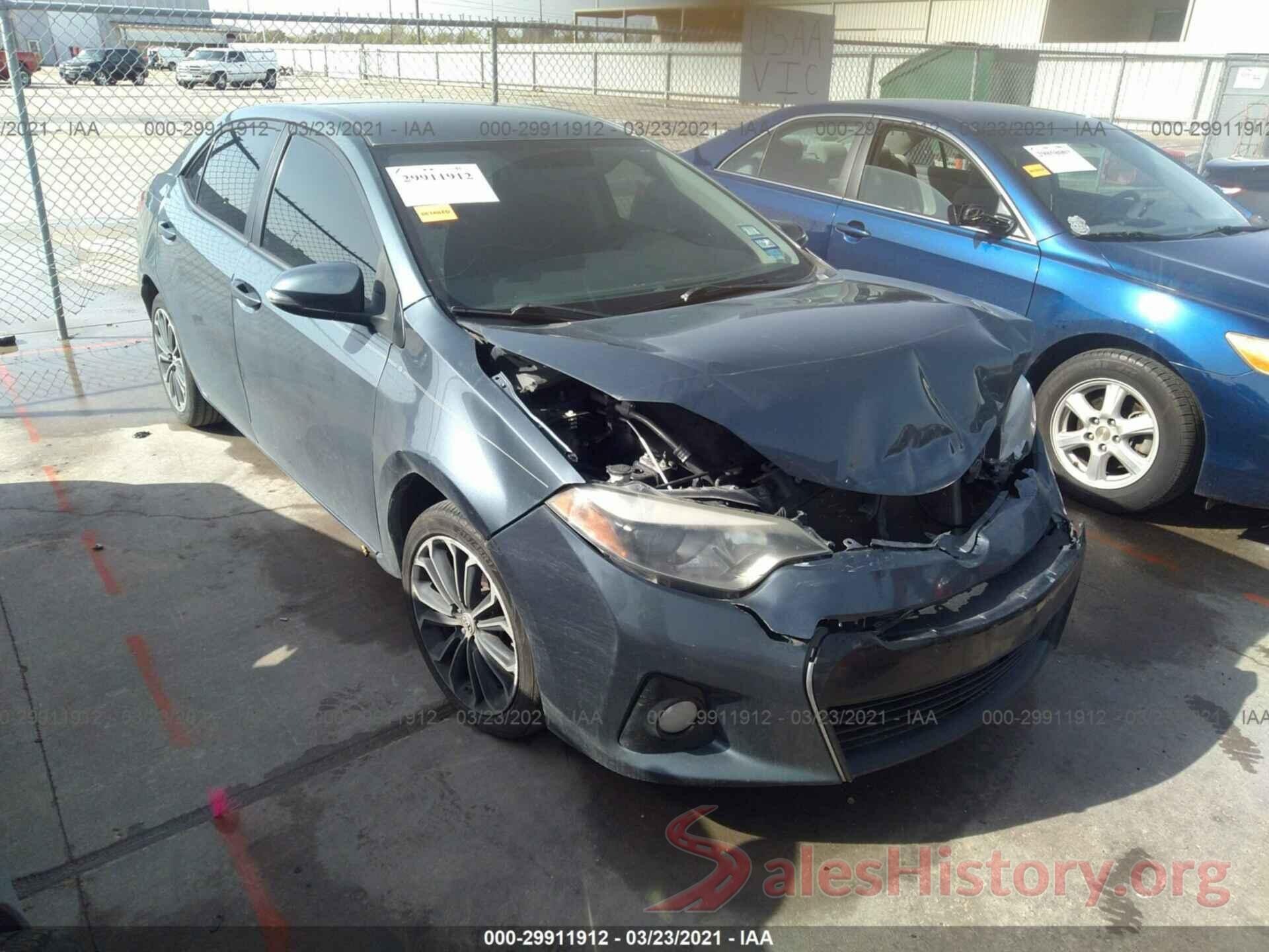 5YFBURHE4GP370983 2016 TOYOTA COROLLA