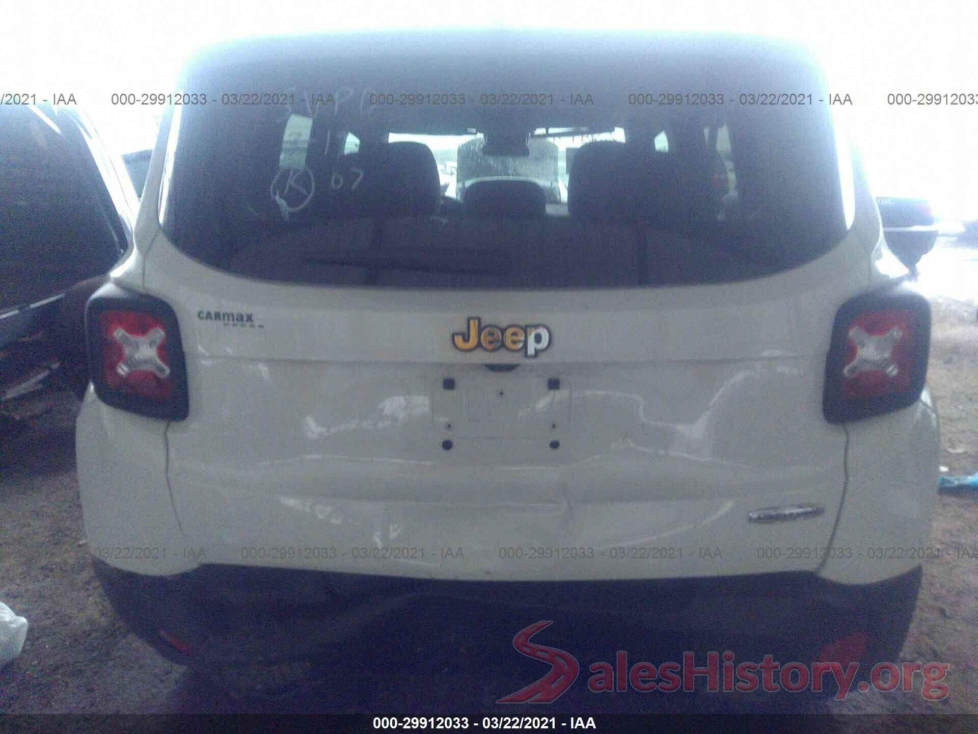 ZACCJABT6GPE10541 2016 JEEP RENEGADE