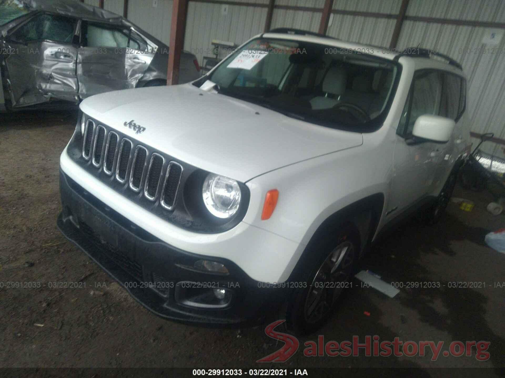 ZACCJABT6GPE10541 2016 JEEP RENEGADE