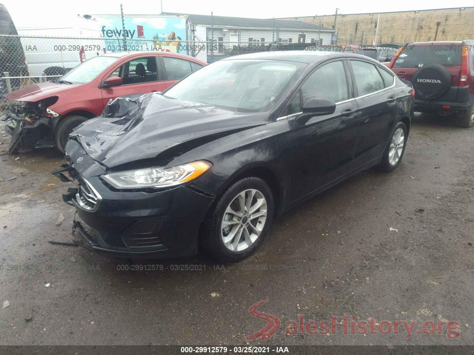 3FA6P0HD0LR250801 2020 FORD FUSION