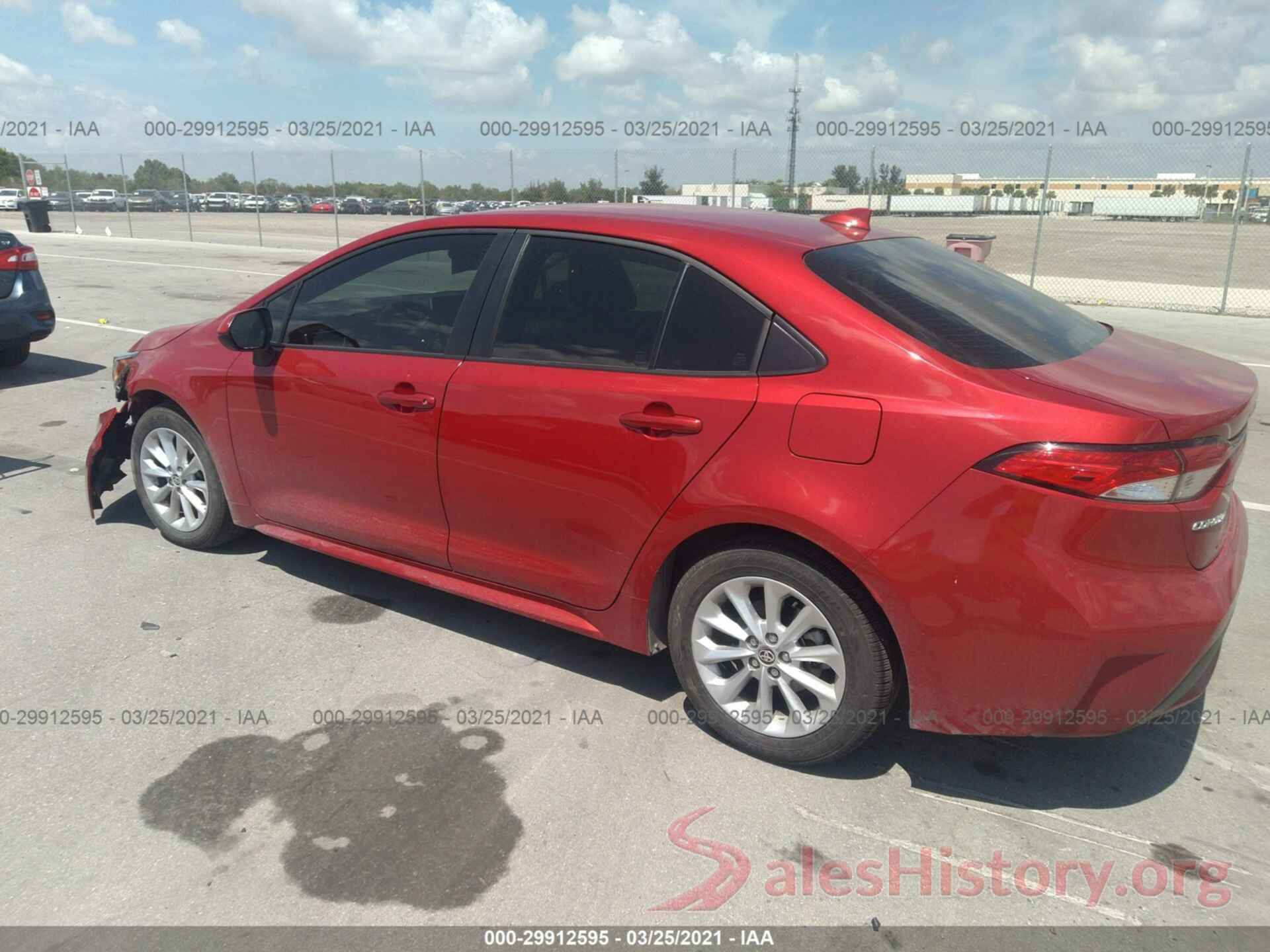 JTDVPMAE4MJ121181 2021 TOYOTA COROLLA