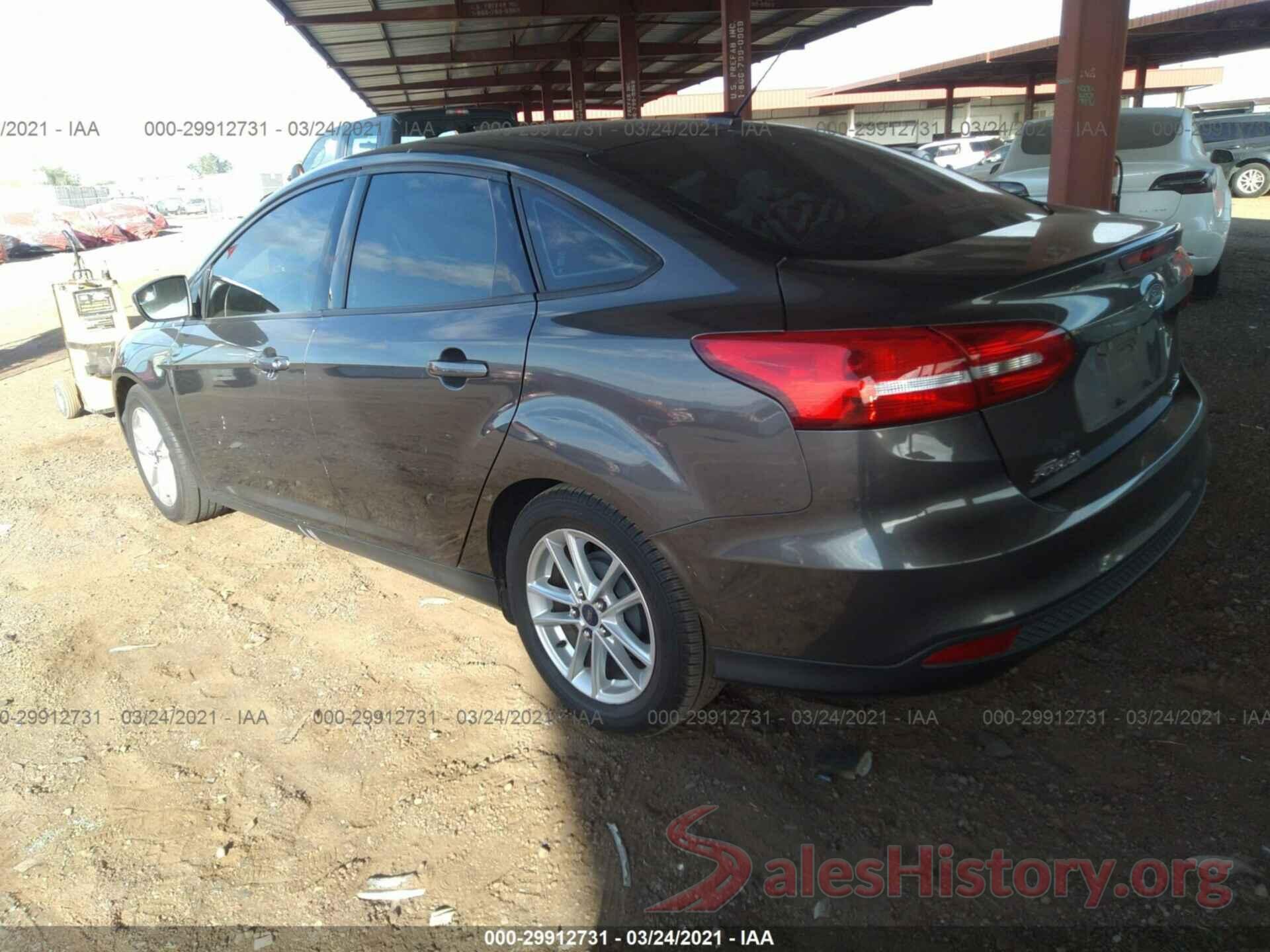 1FADP3F25GL258570 2016 FORD FOCUS