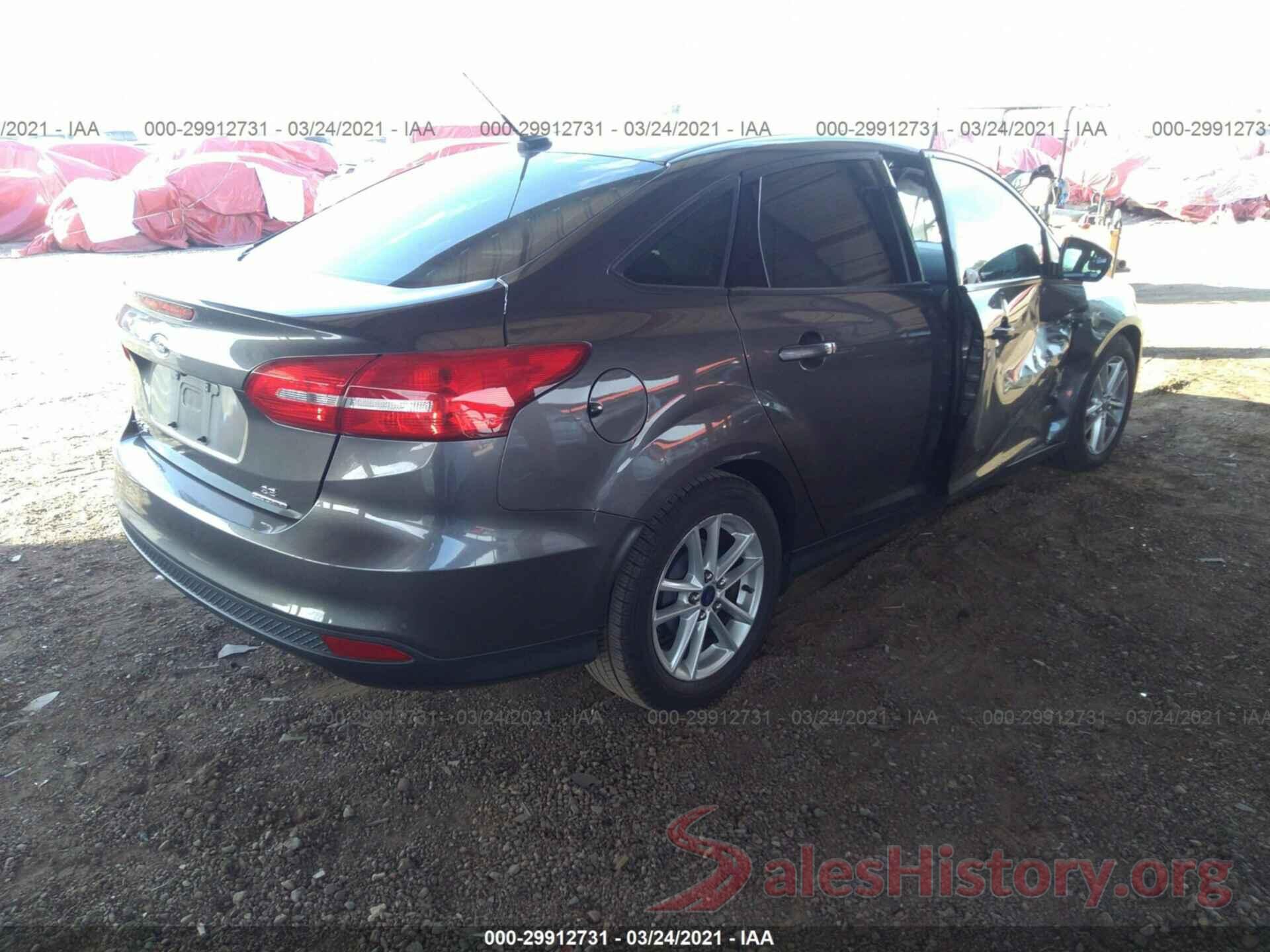 1FADP3F25GL258570 2016 FORD FOCUS