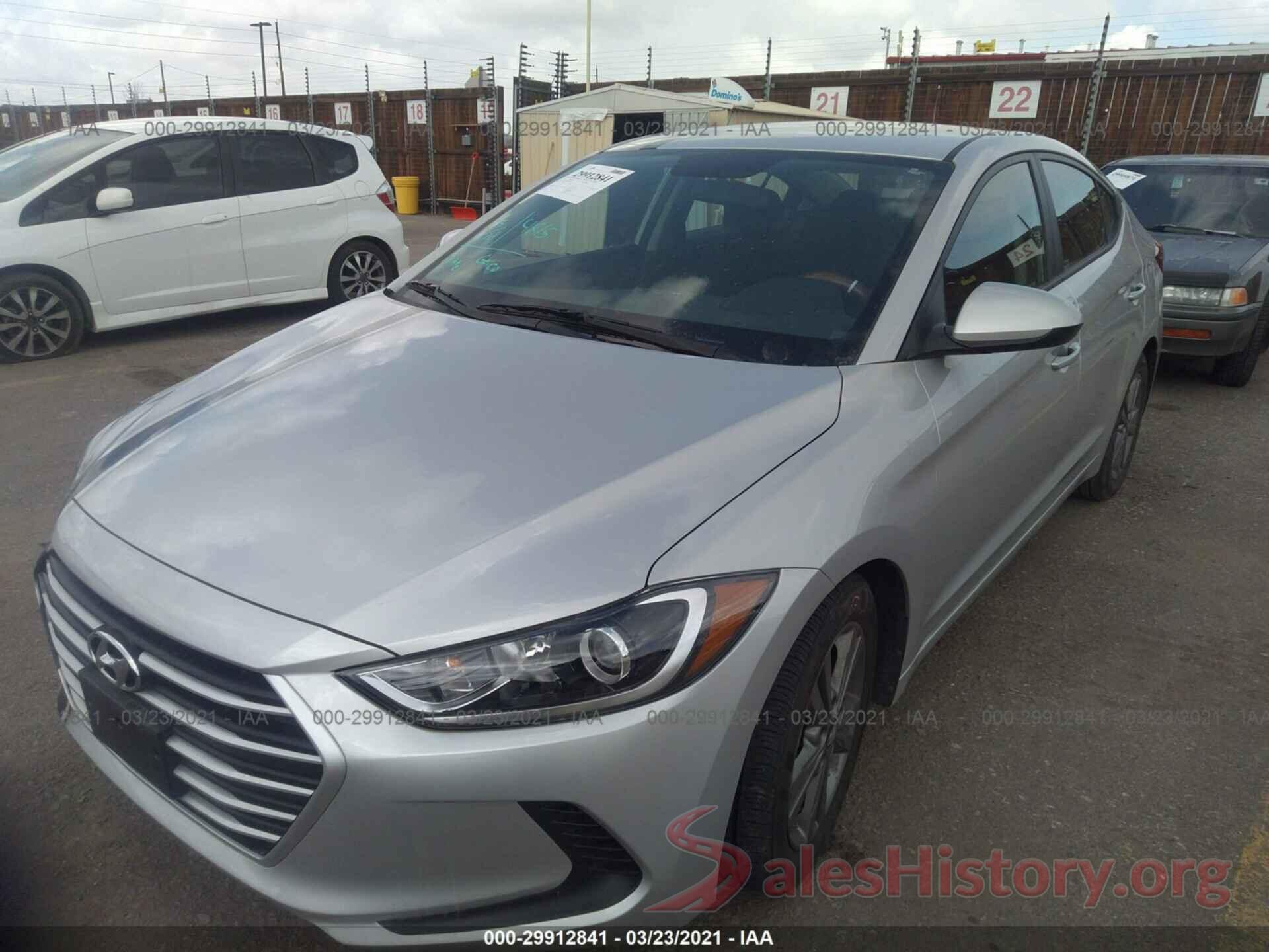 5NPD84LFXJH395813 2018 HYUNDAI ELANTRA