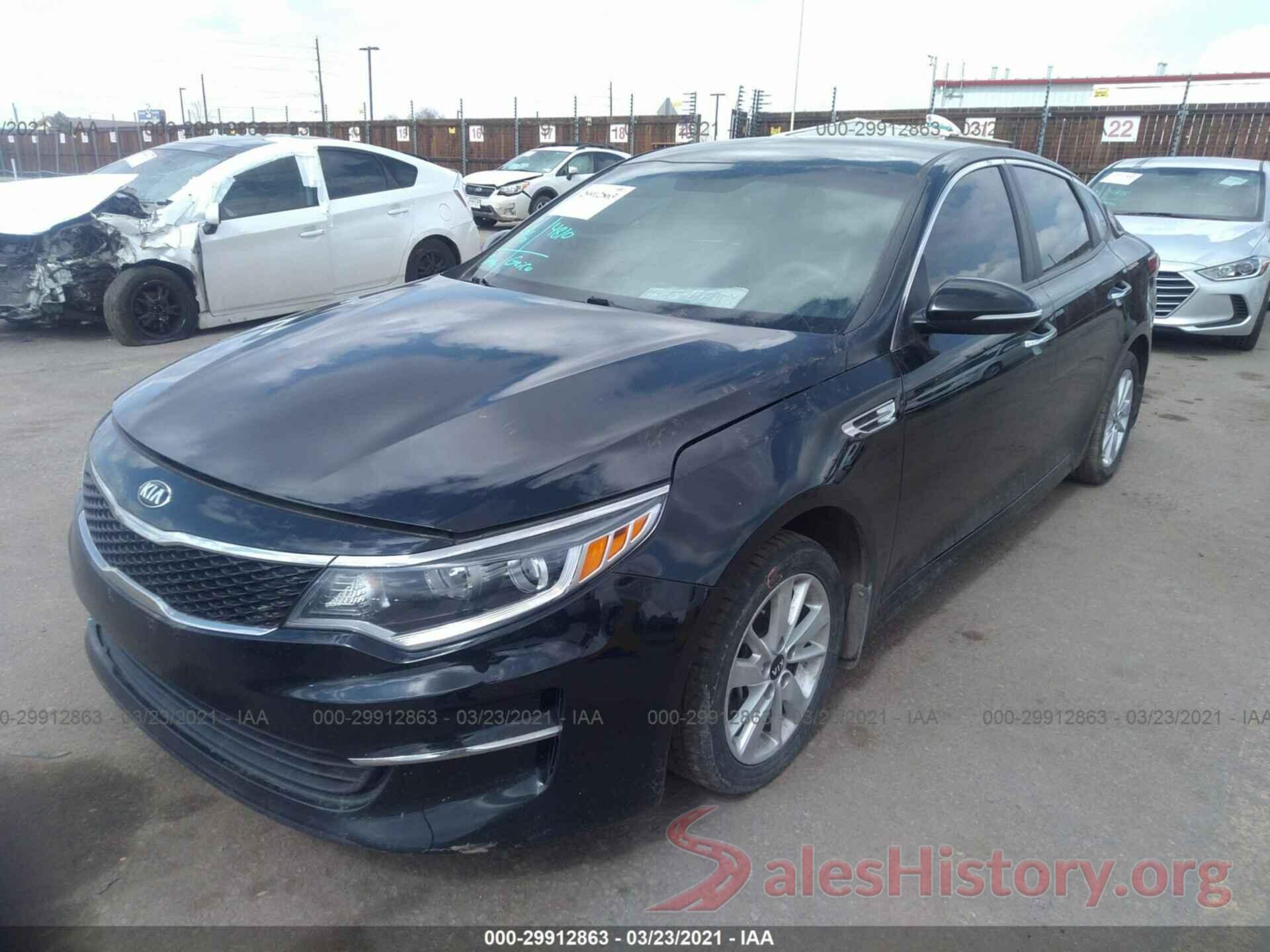 5XXGT4L34GG091706 2016 KIA OPTIMA