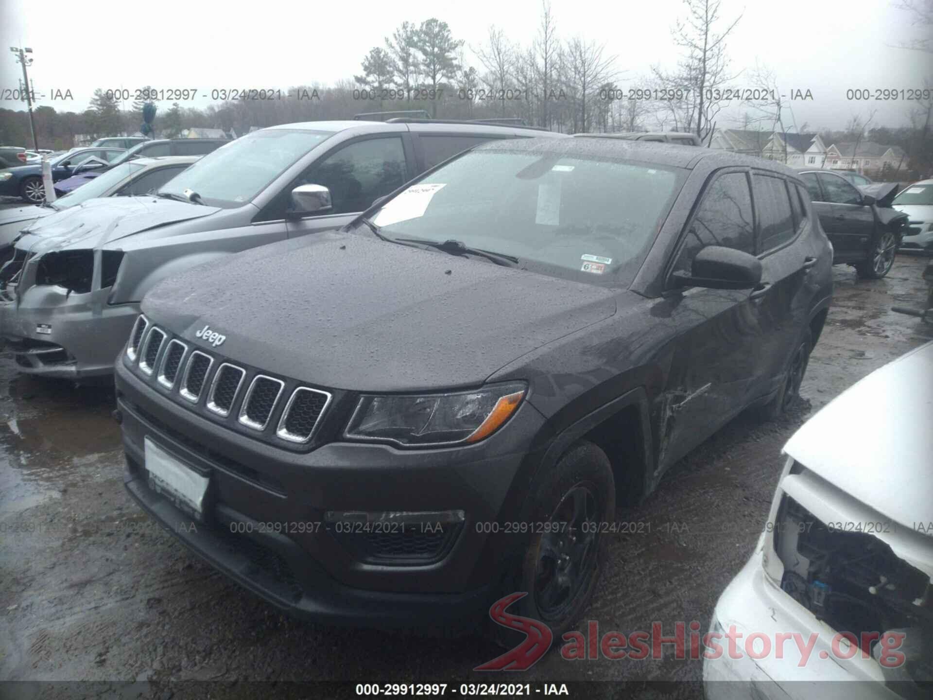 3C4NJCAB6KT772500 2019 JEEP COMPASS