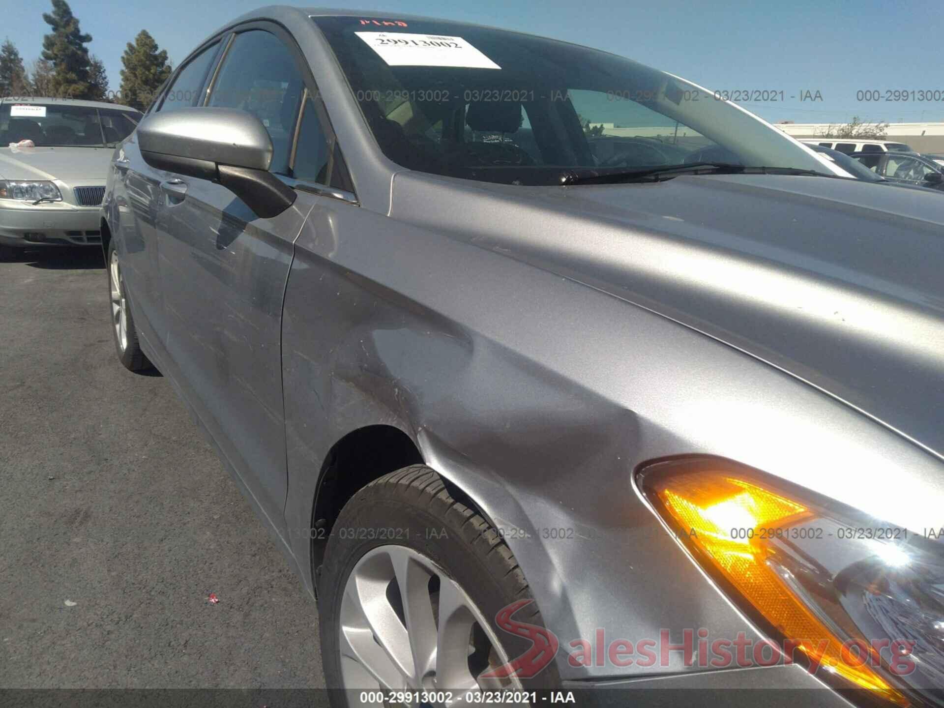 3FA6P0LU7LR171844 2020 FORD FUSION HYBRID