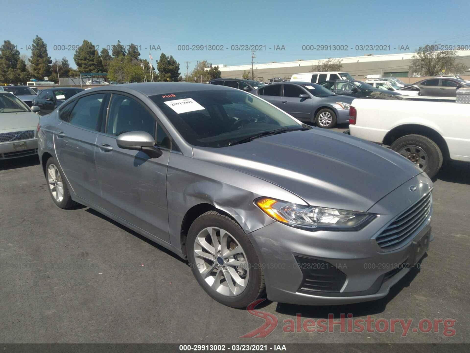 3FA6P0LU7LR171844 2020 FORD FUSION HYBRID