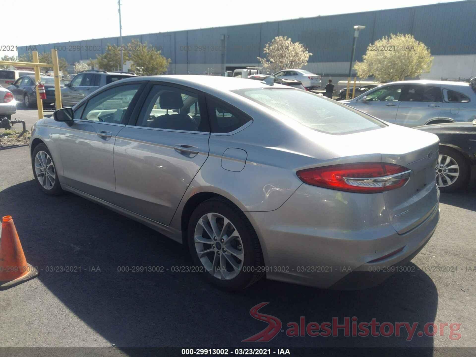 3FA6P0LU7LR171844 2020 FORD FUSION HYBRID