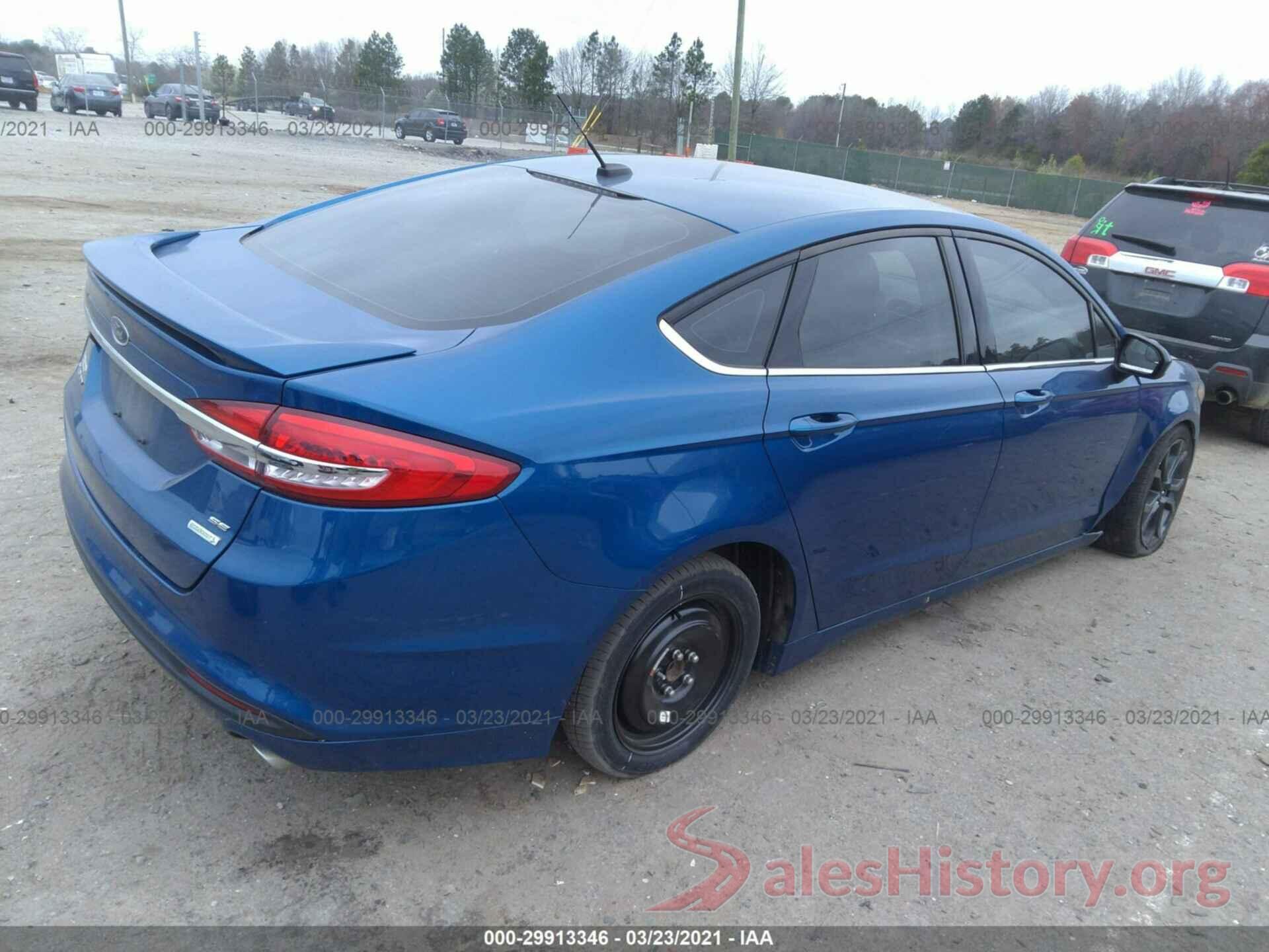 3FA6P0HD6JR193145 2018 FORD FUSION