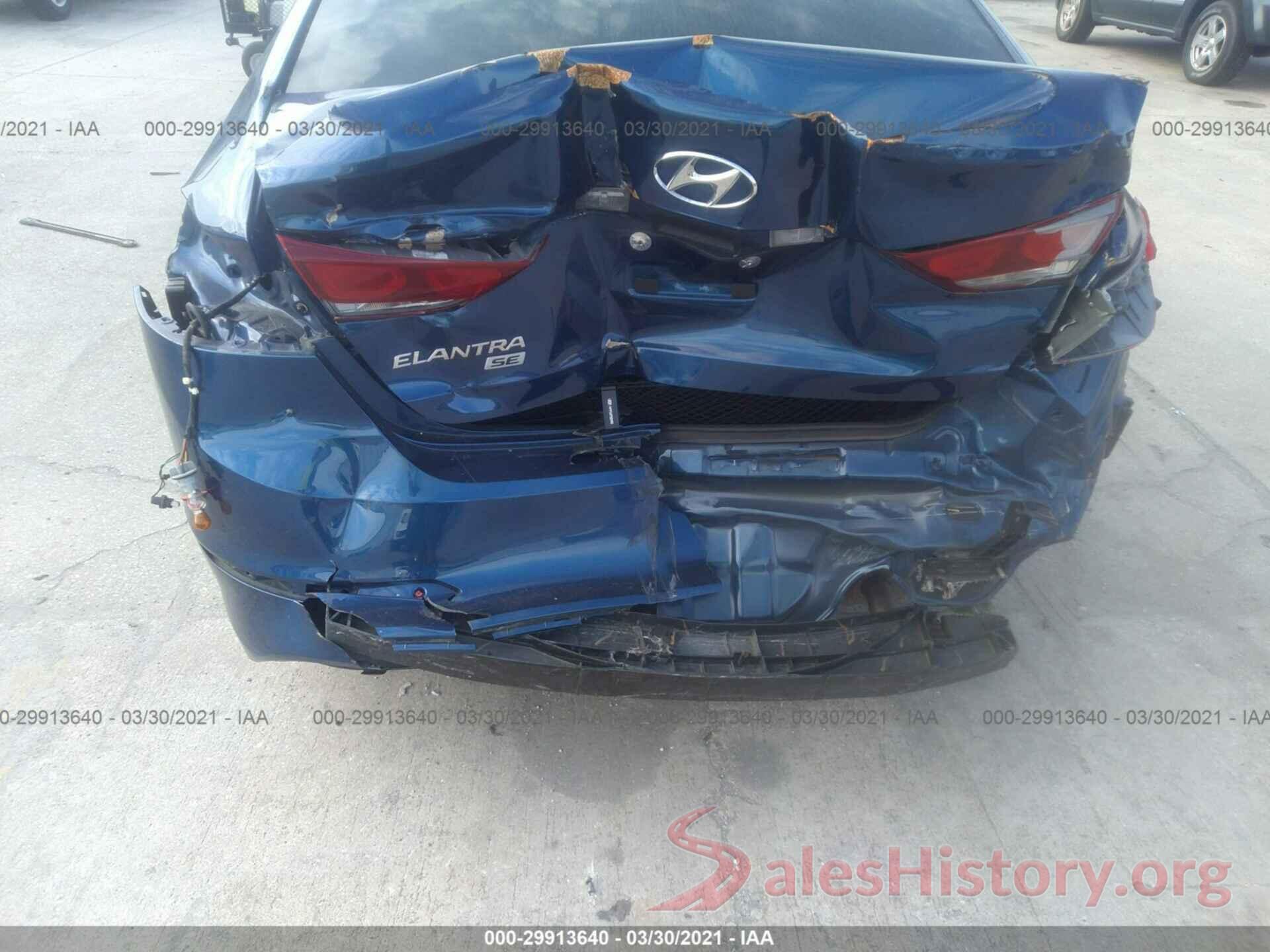 5NPD74LF9JH212906 2018 HYUNDAI ELANTRA