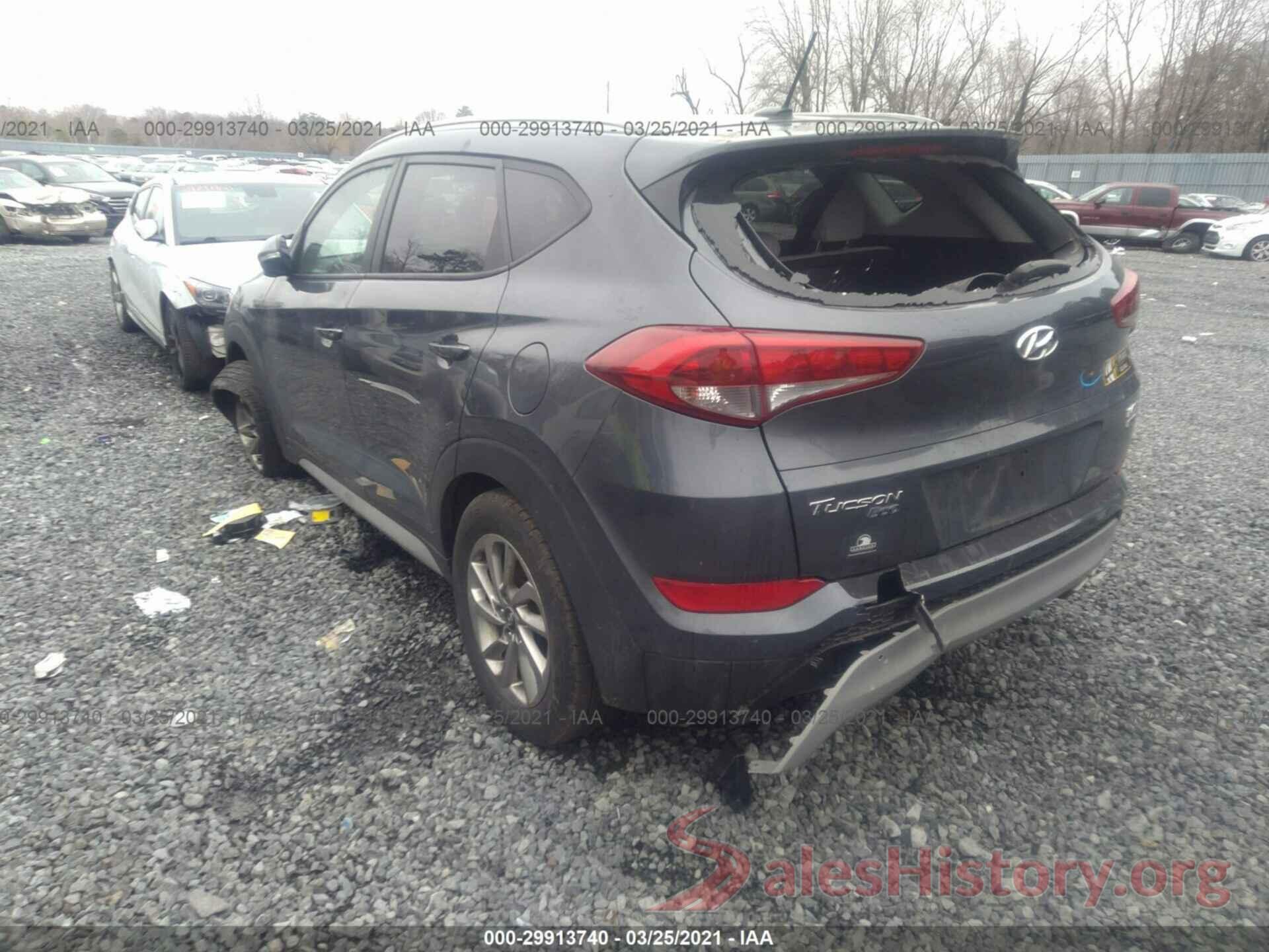 KM8J3CA23HU531884 2017 HYUNDAI TUCSON