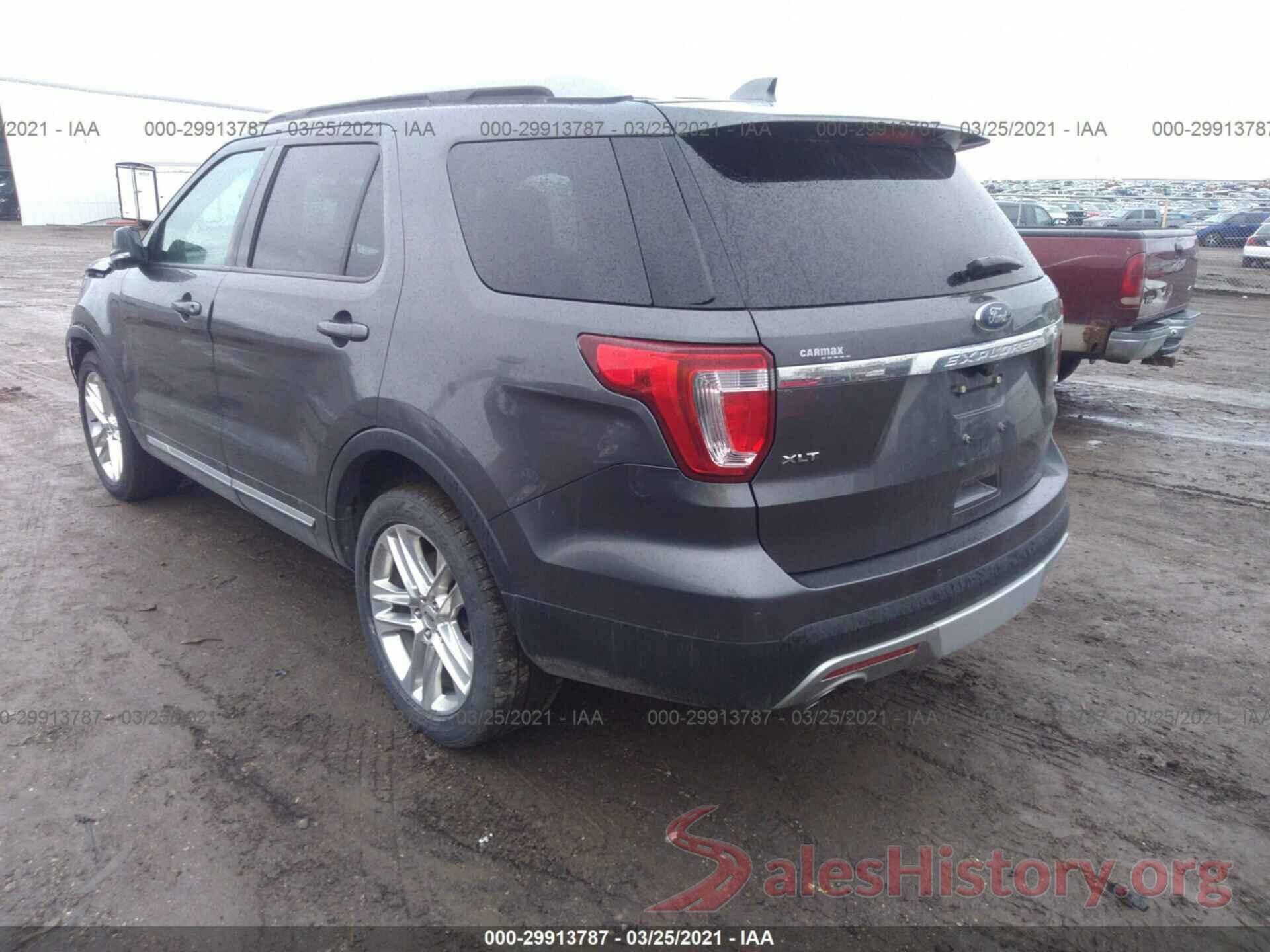 1FM5K8D85GGC70871 2016 FORD EXPLORER