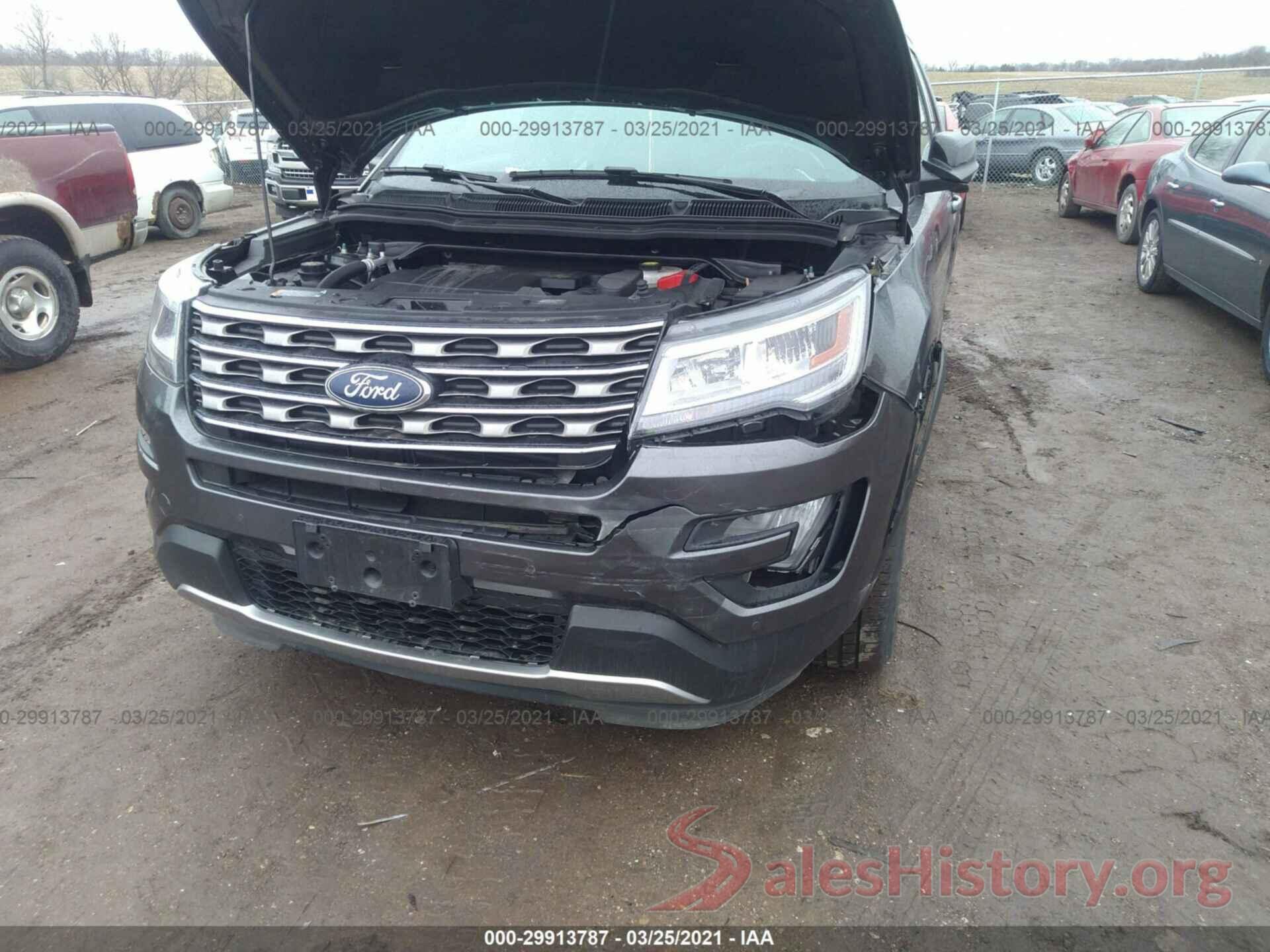 1FM5K8D85GGC70871 2016 FORD EXPLORER