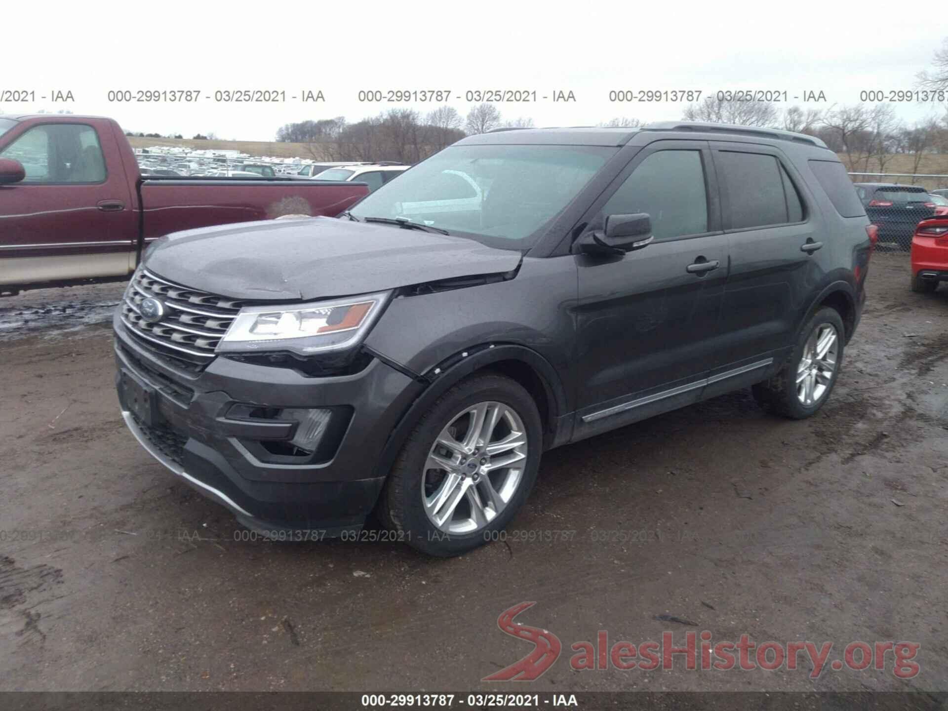 1FM5K8D85GGC70871 2016 FORD EXPLORER