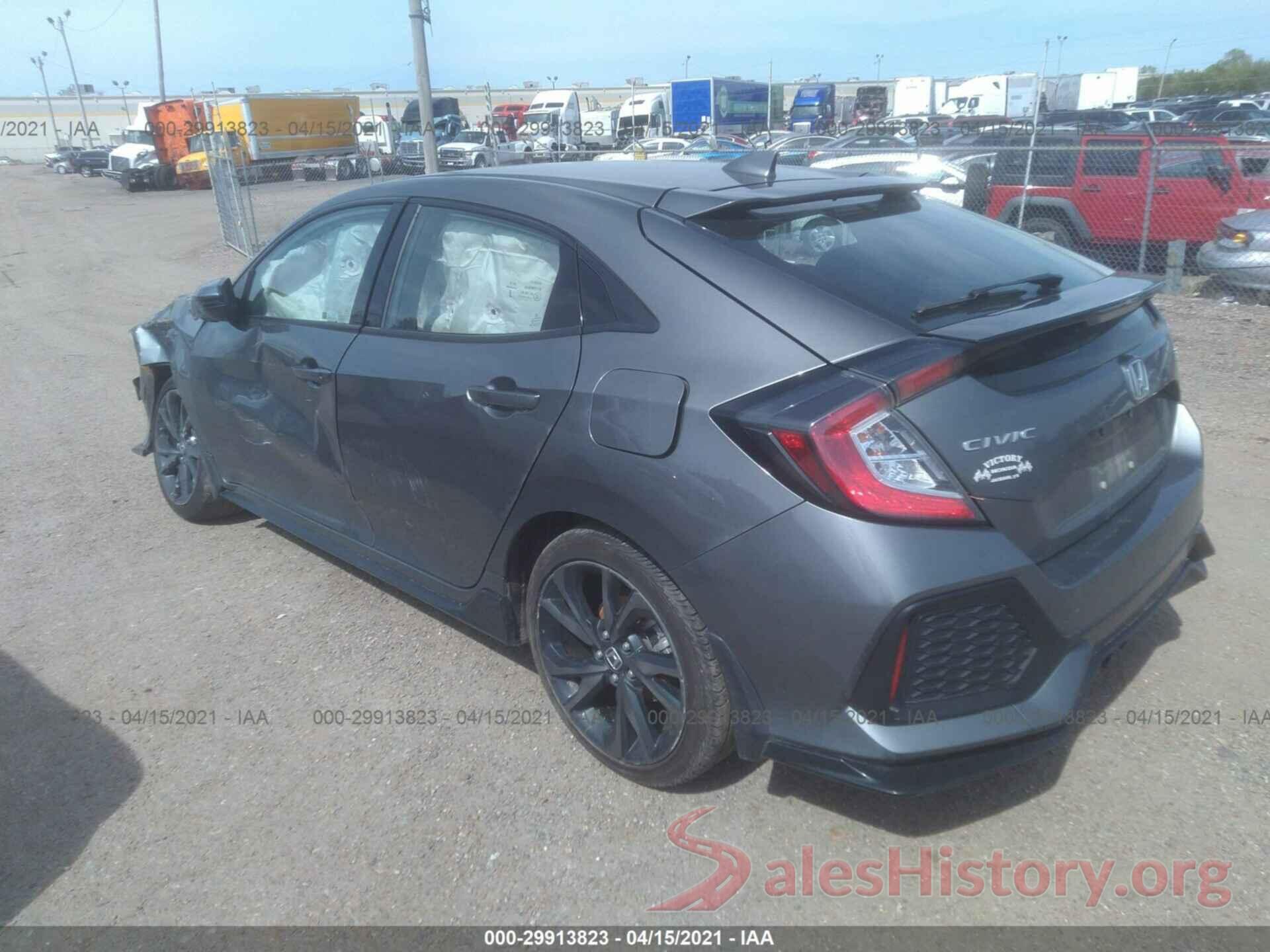 SHHFK7H99KU216366 2019 HONDA CIVIC HATCHBACK