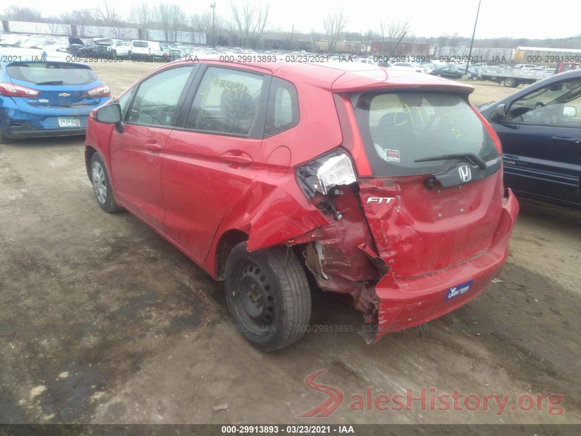 3HGGK5G55HM707841 2017 HONDA FIT