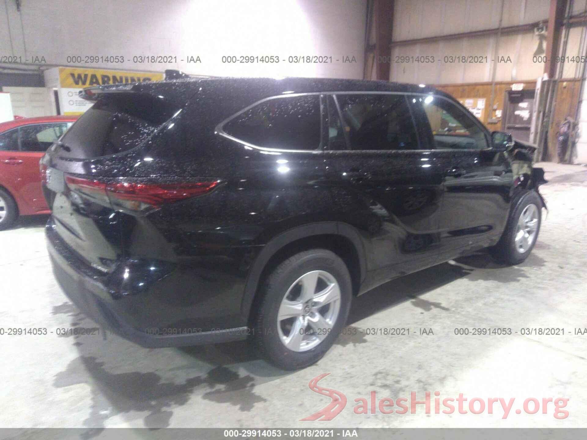 5TDBZRBHXMS075913 2021 TOYOTA HIGHLANDER