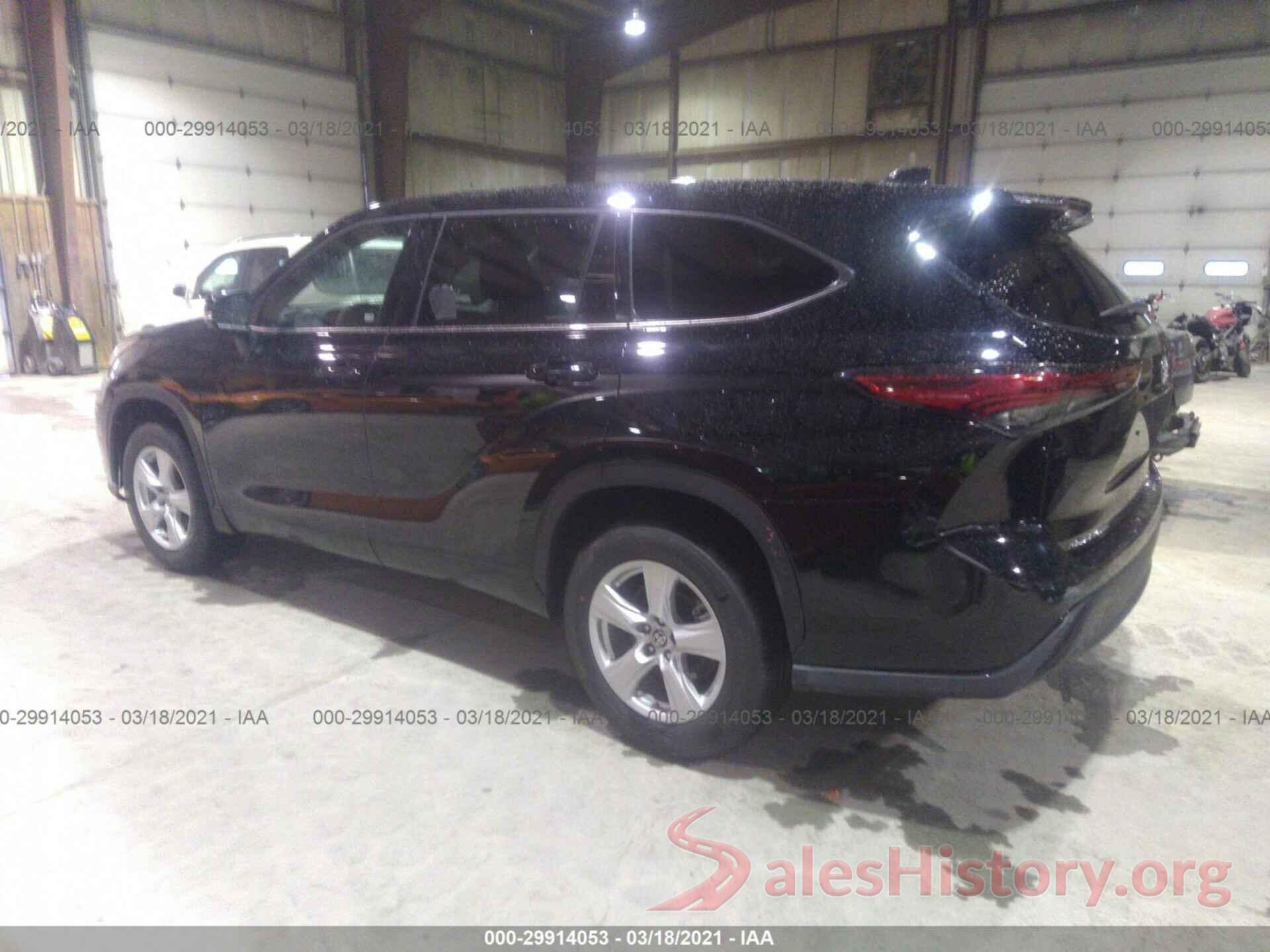 5TDBZRBHXMS075913 2021 TOYOTA HIGHLANDER