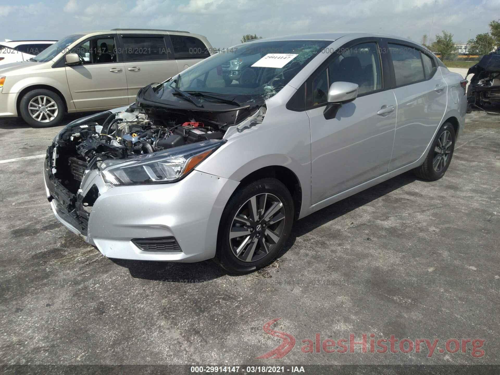 3N1CN8EV4ML826458 2021 NISSAN VERSA