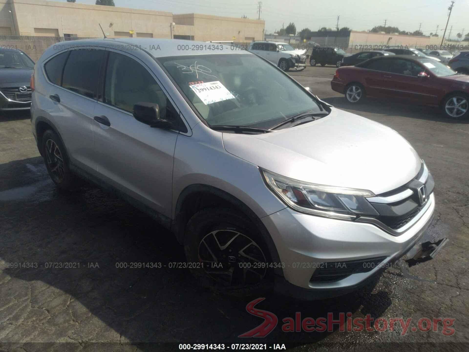 2HKRM3H47GH525557 2016 HONDA CR-V