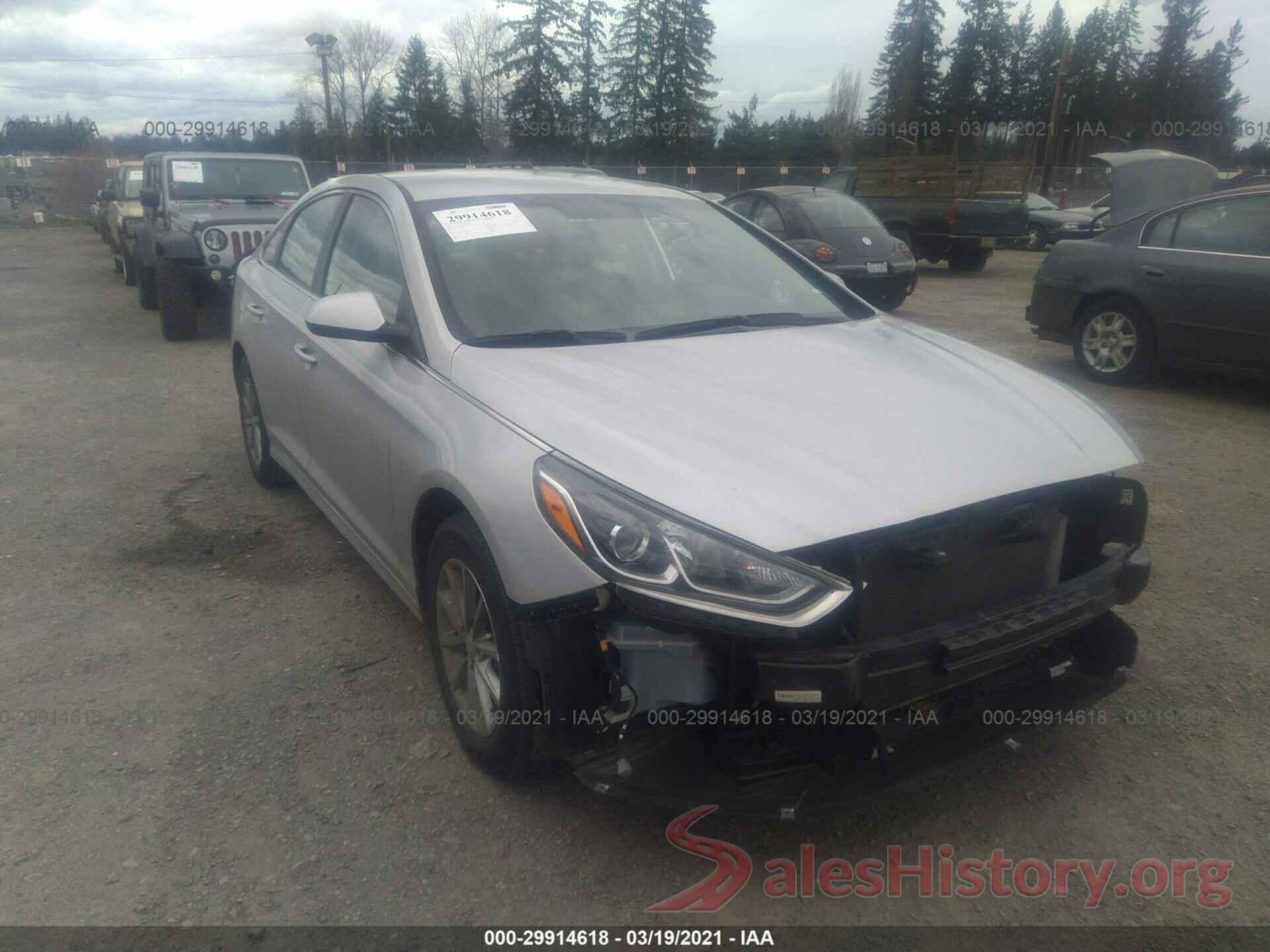 5NPE24AF2KH798744 2019 HYUNDAI SONATA