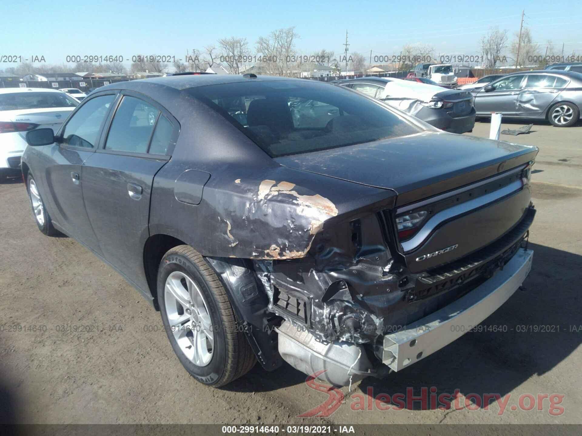 2C3CDXBGXKH640840 2019 DODGE CHARGER