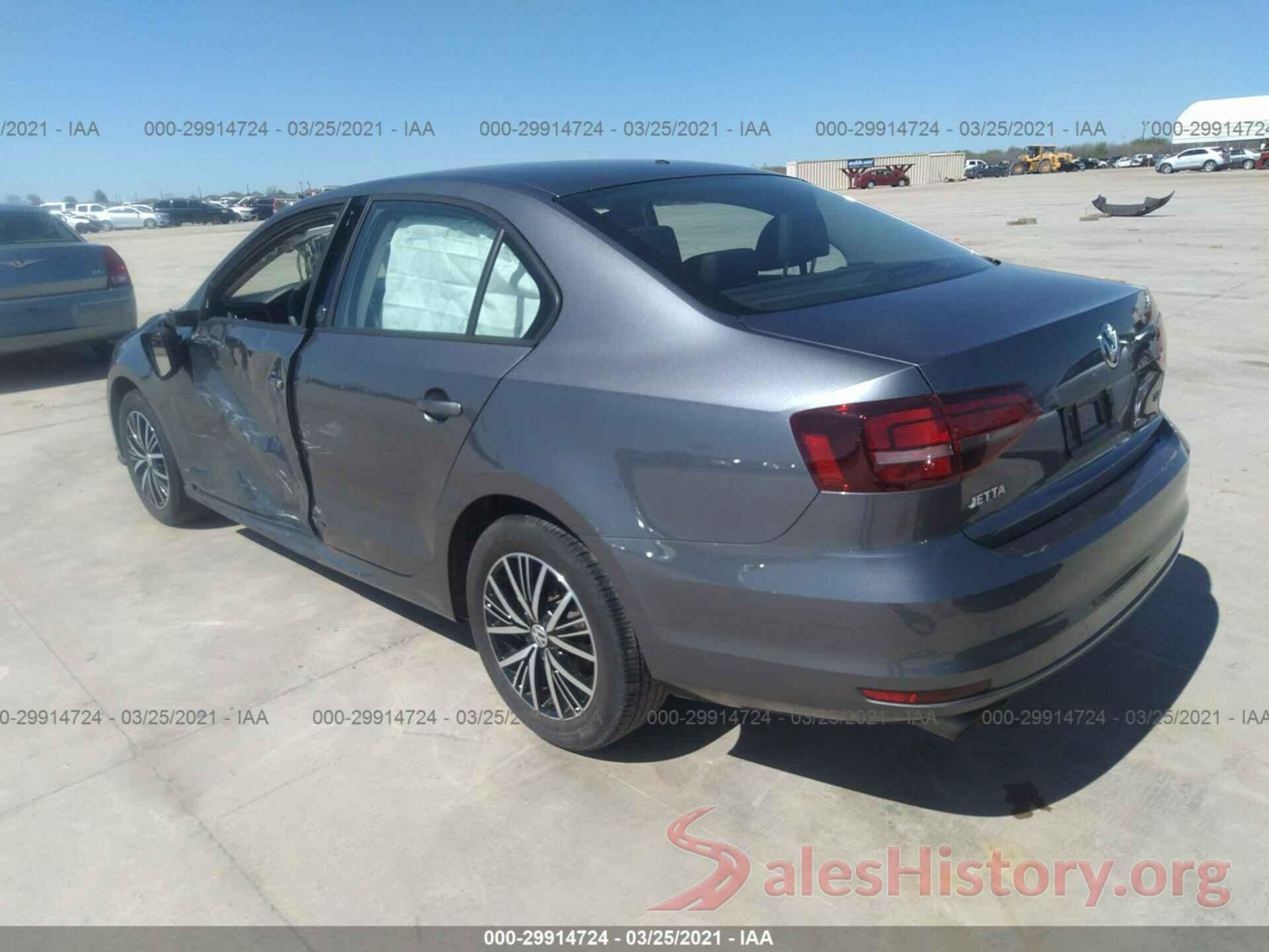 3VWDB7AJ3JM211653 2018 VOLKSWAGEN JETTA