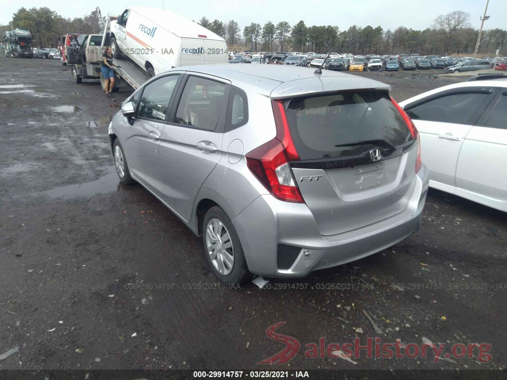 JHMGK5H59GX038753 2016 HONDA FIT