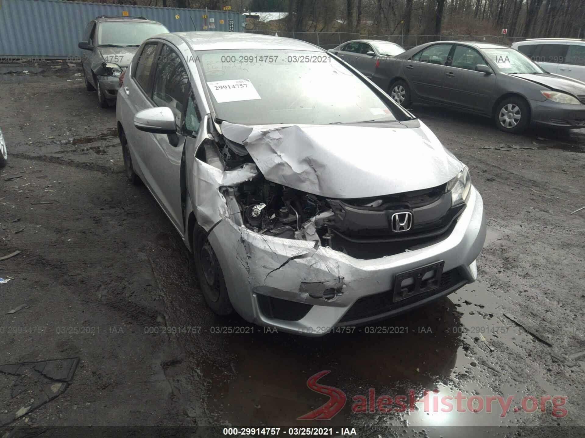 JHMGK5H59GX038753 2016 HONDA FIT