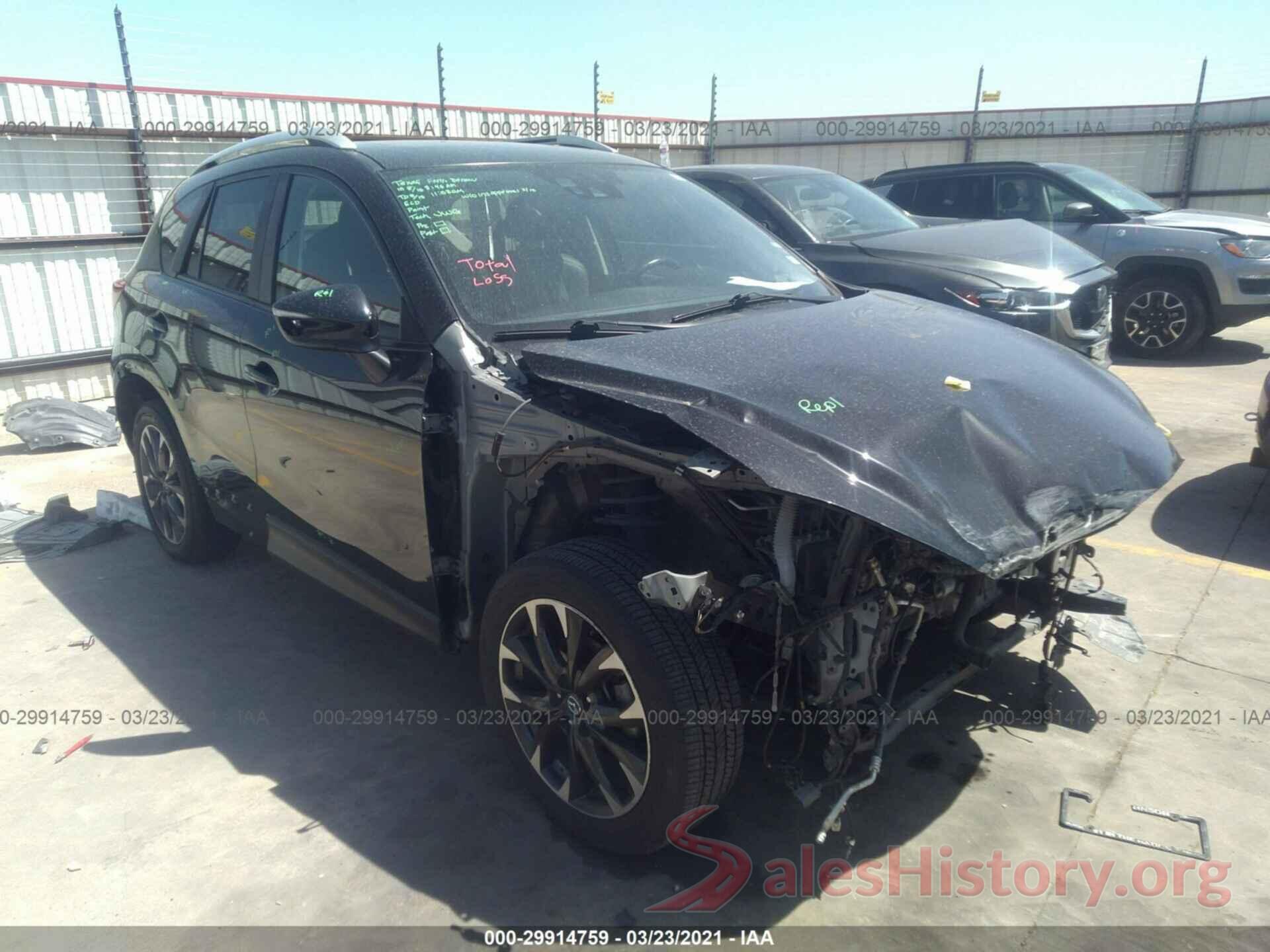 JM3KE4DY0G0882886 2016 MAZDA CX-5