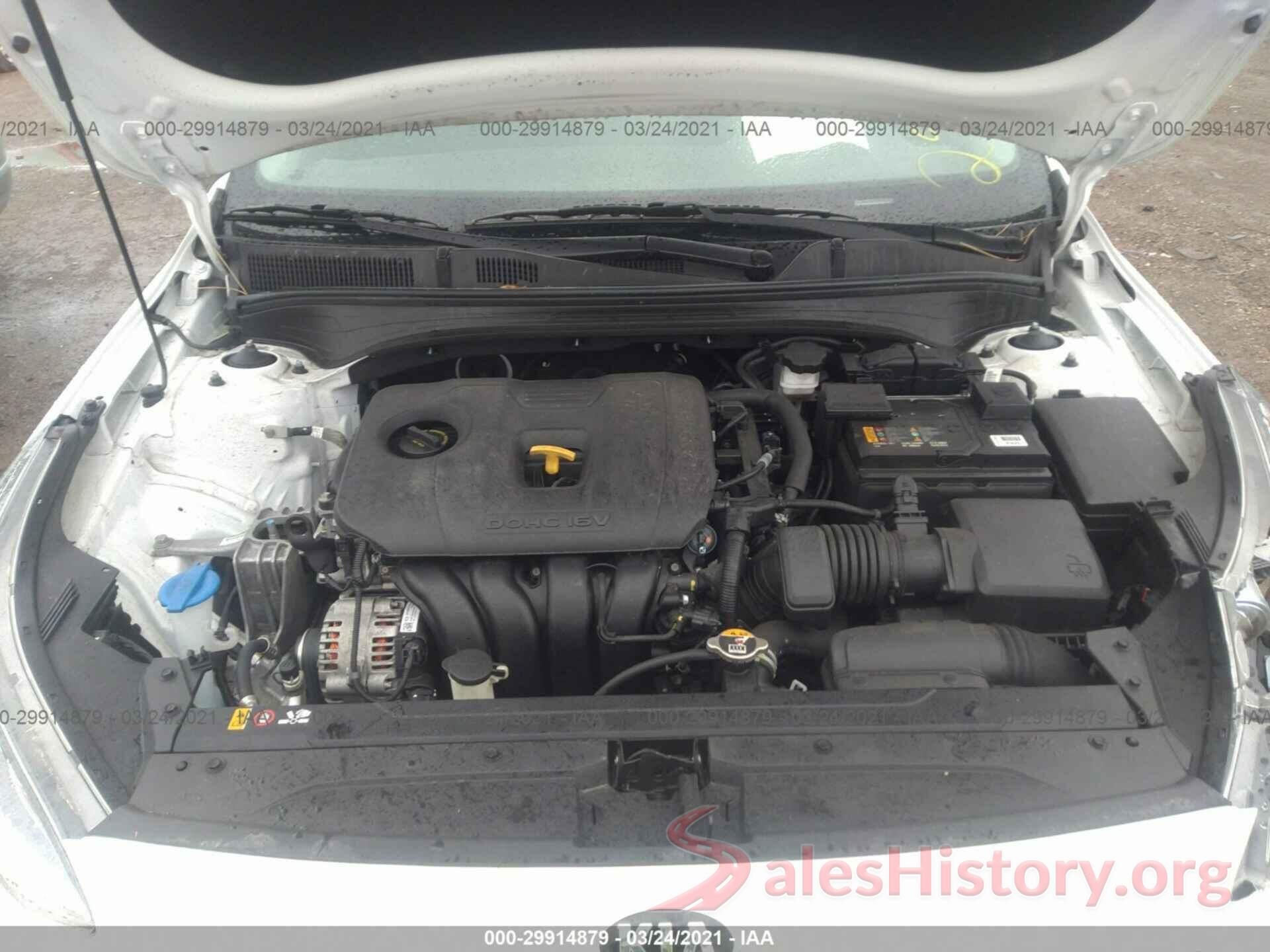 3KPF24AD8LE140497 2020 KIA FORTE