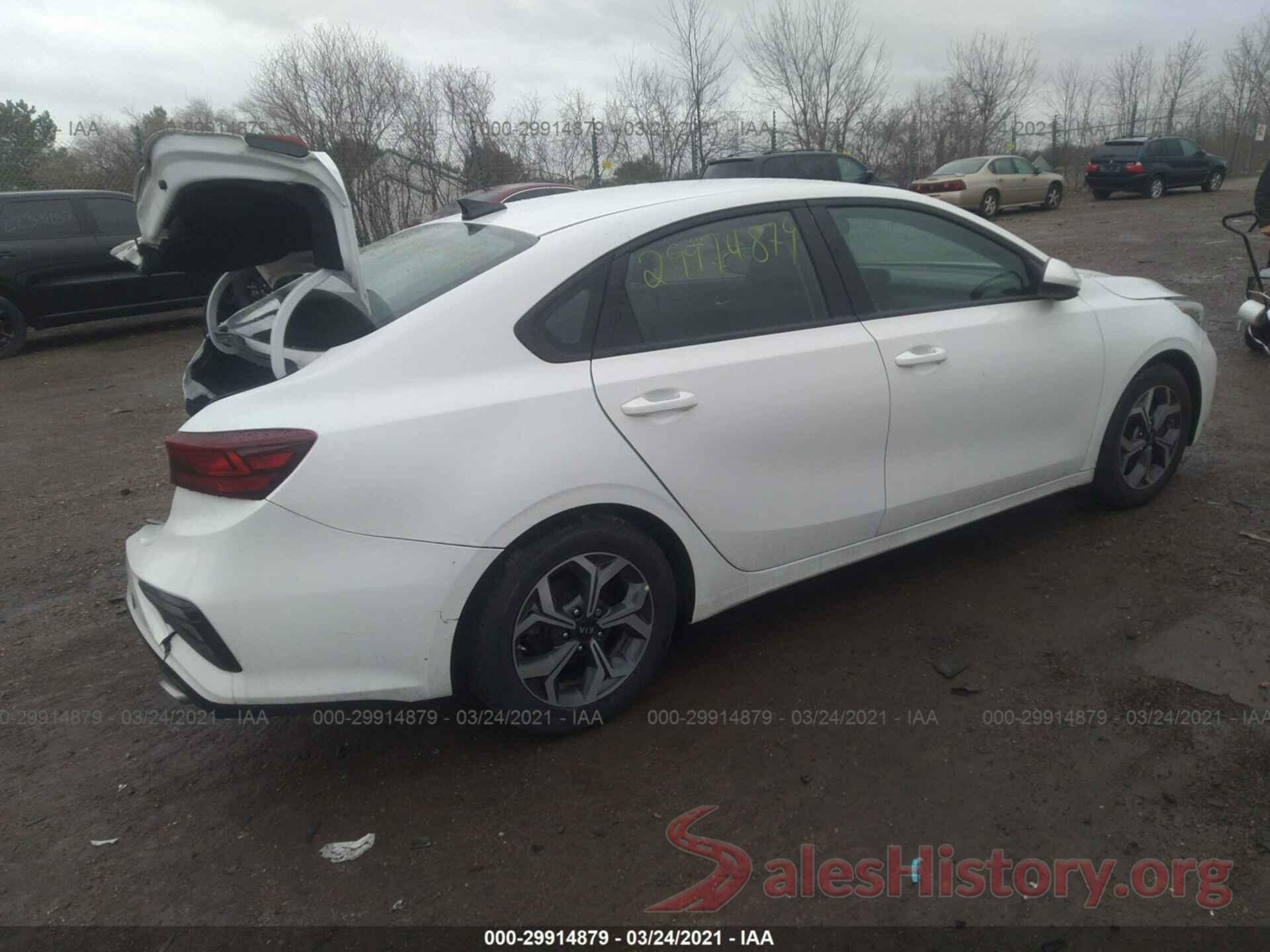 3KPF24AD8LE140497 2020 KIA FORTE