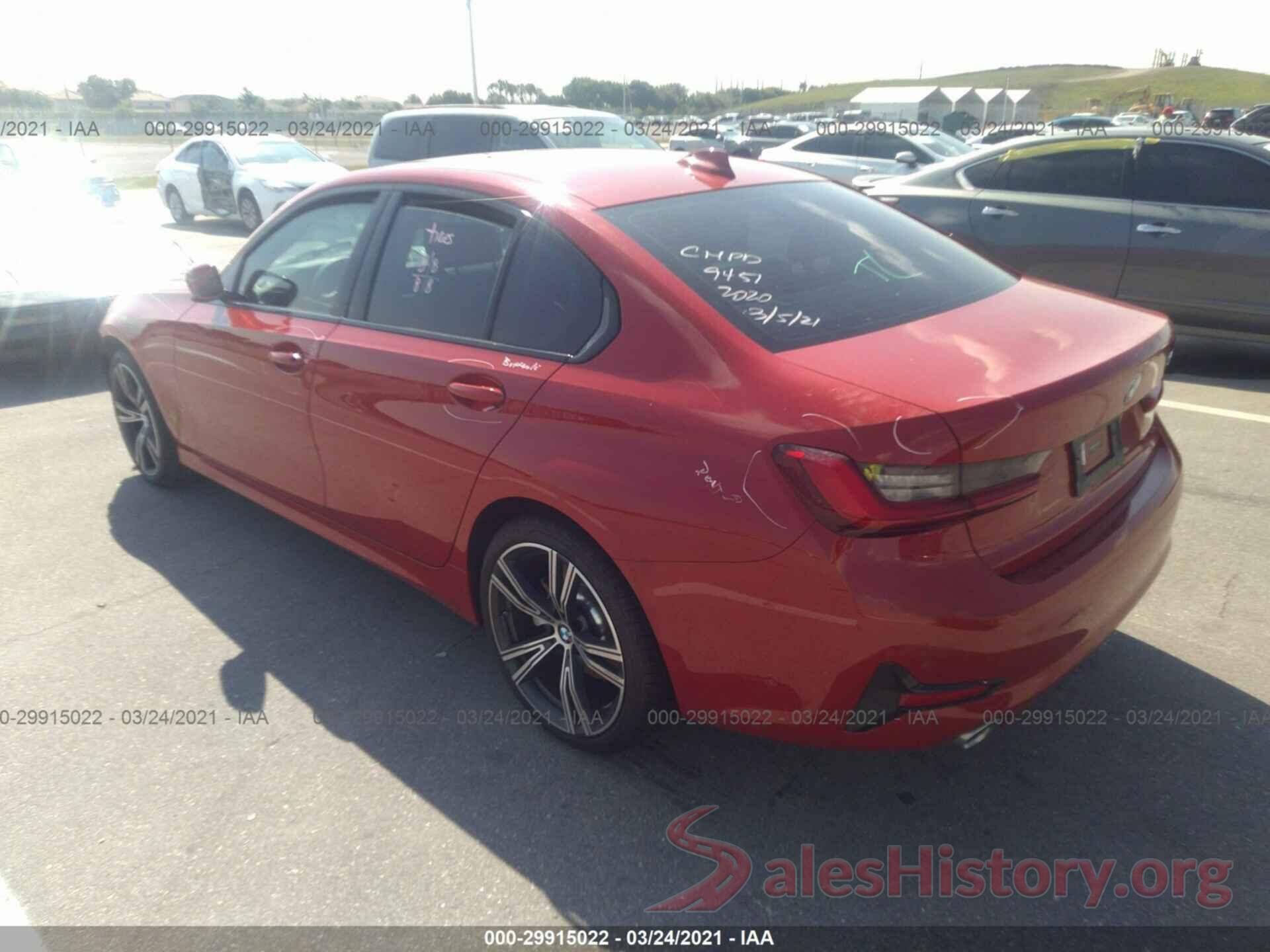 3MW5R1J08L8B29451 2020 BMW 3 SERIES