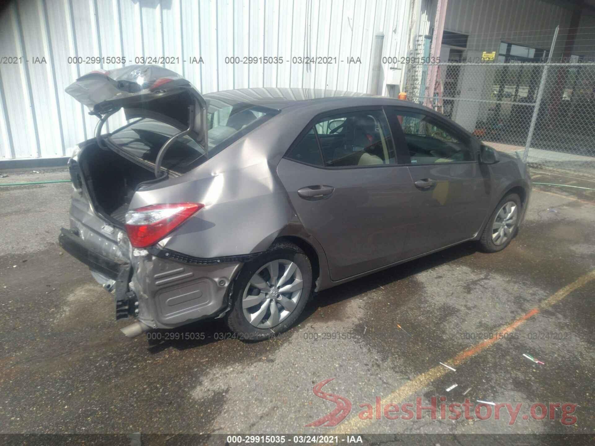 2T1BURHEXGC686842 2016 TOYOTA COROLLA