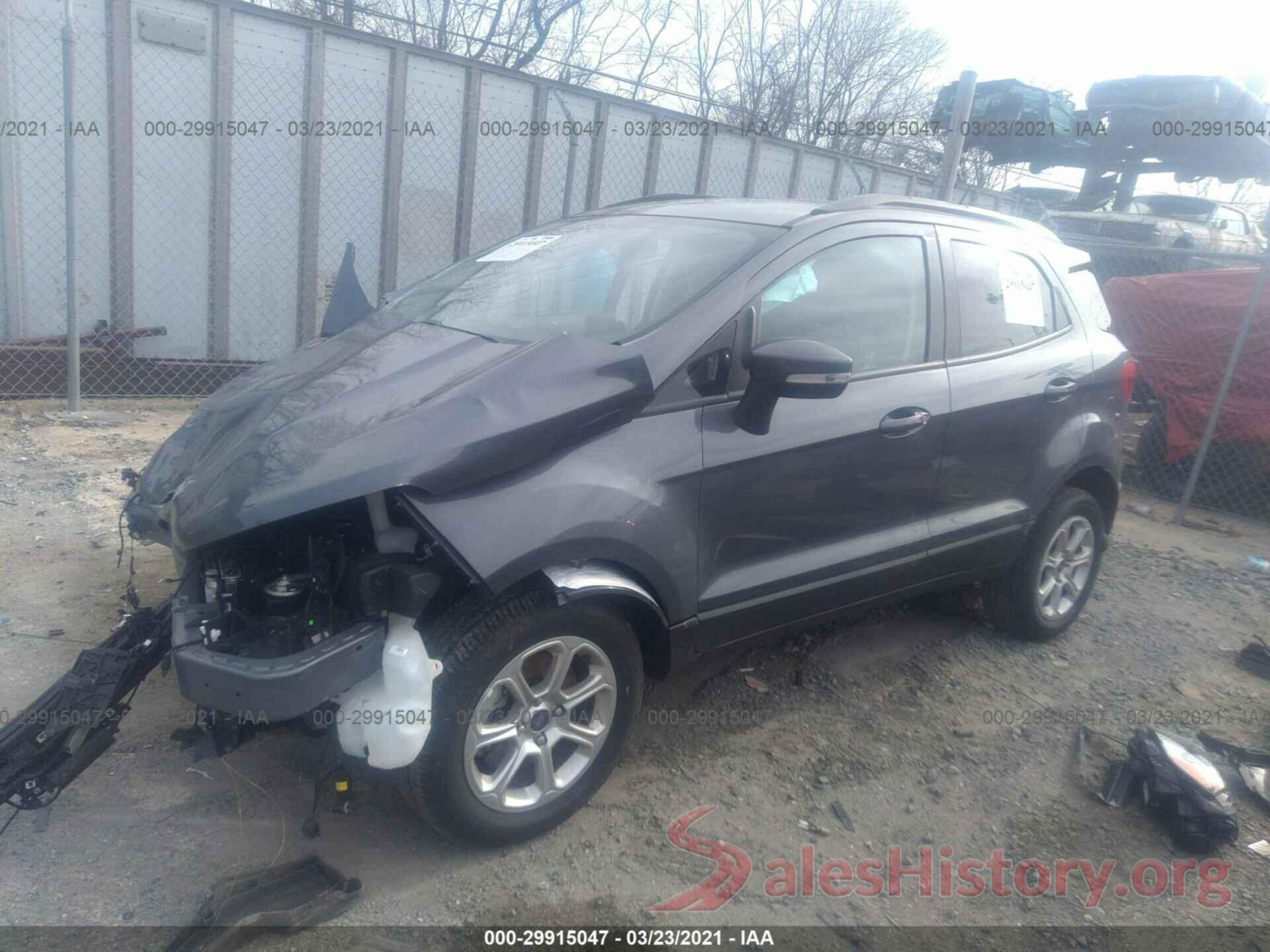 MAJ6S3GL4LC385321 2020 FORD ECOSPORT