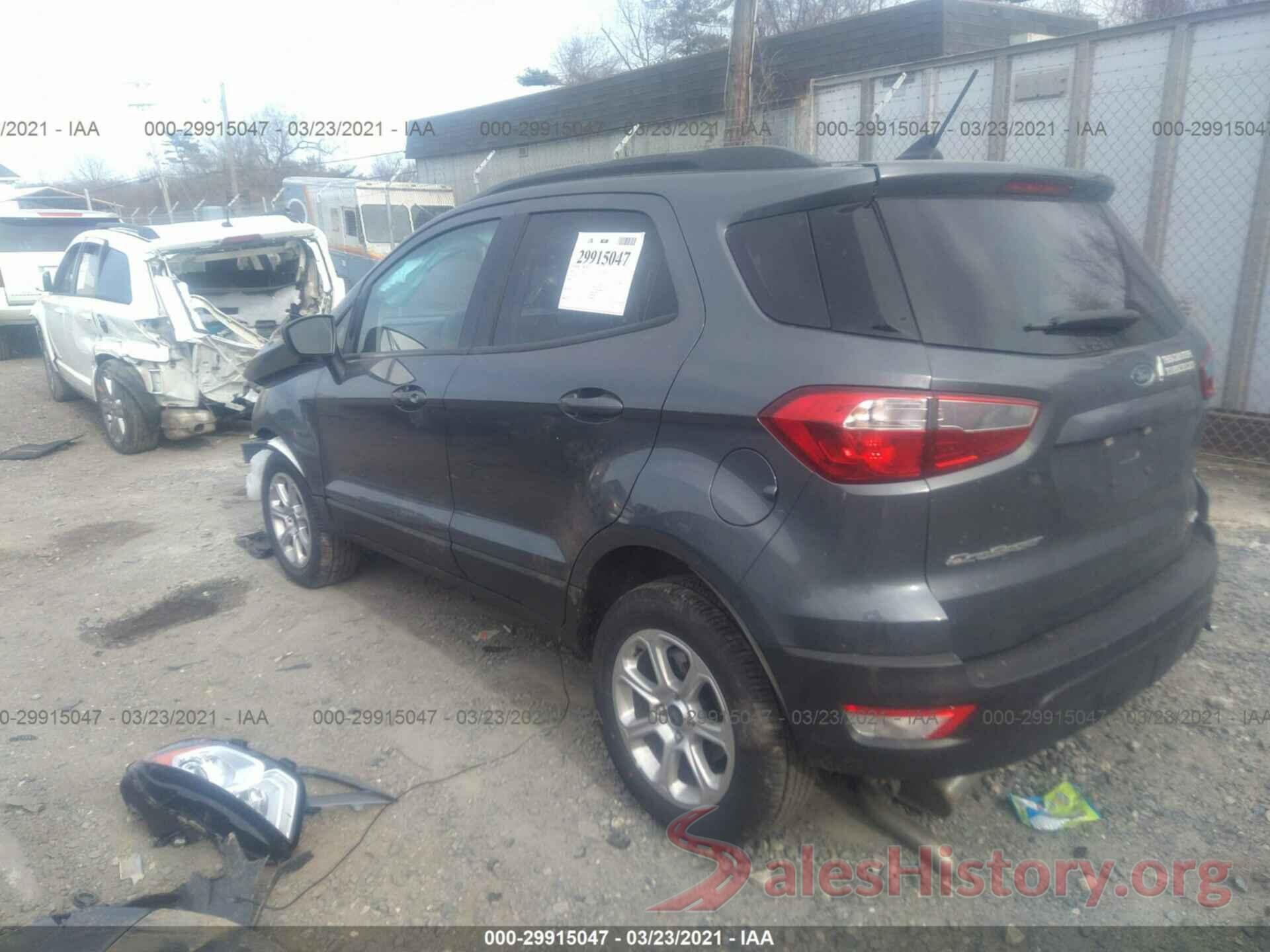 MAJ6S3GL4LC385321 2020 FORD ECOSPORT