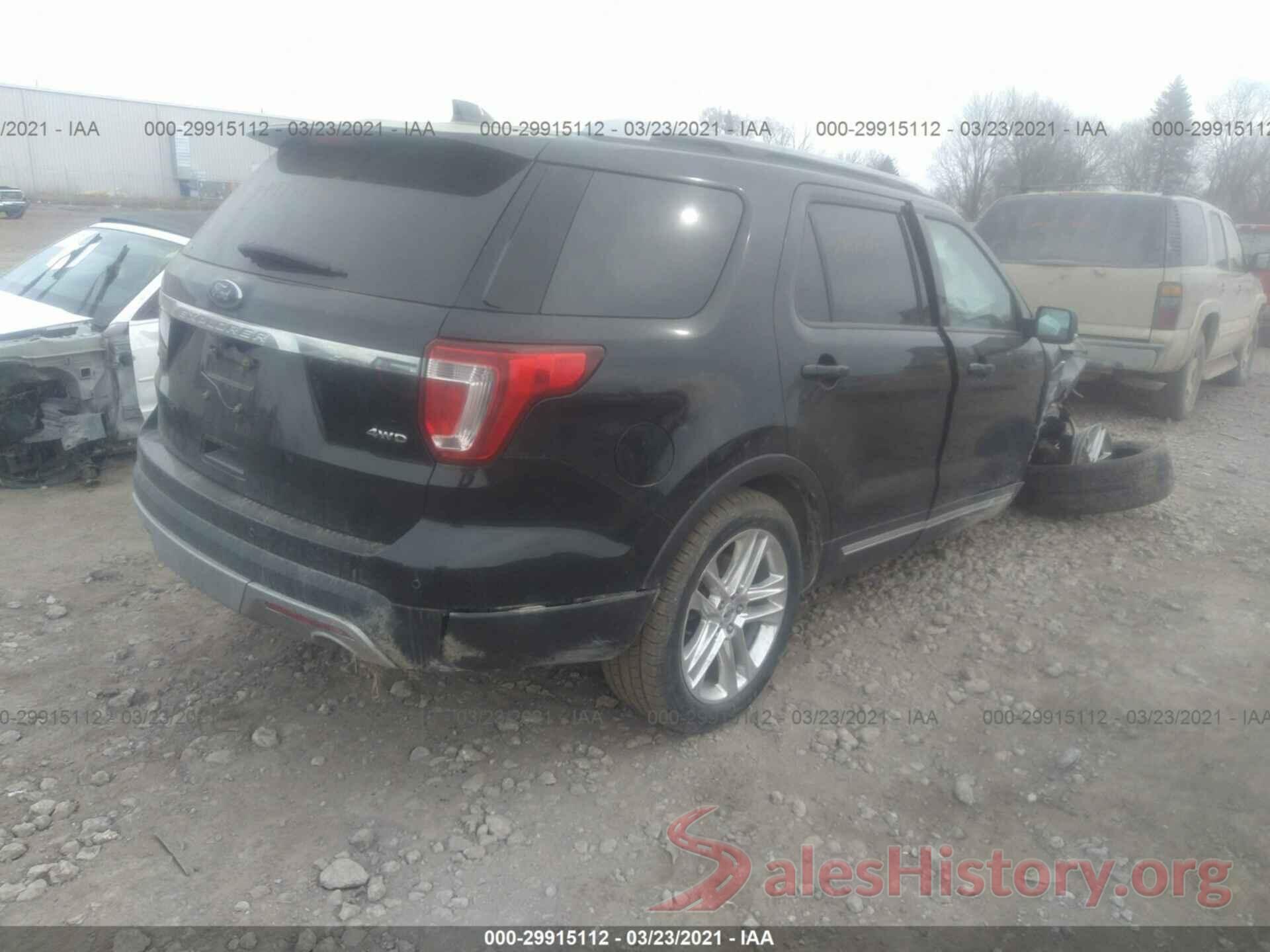 1FM5K8D84HGE22012 2017 FORD EXPLORER