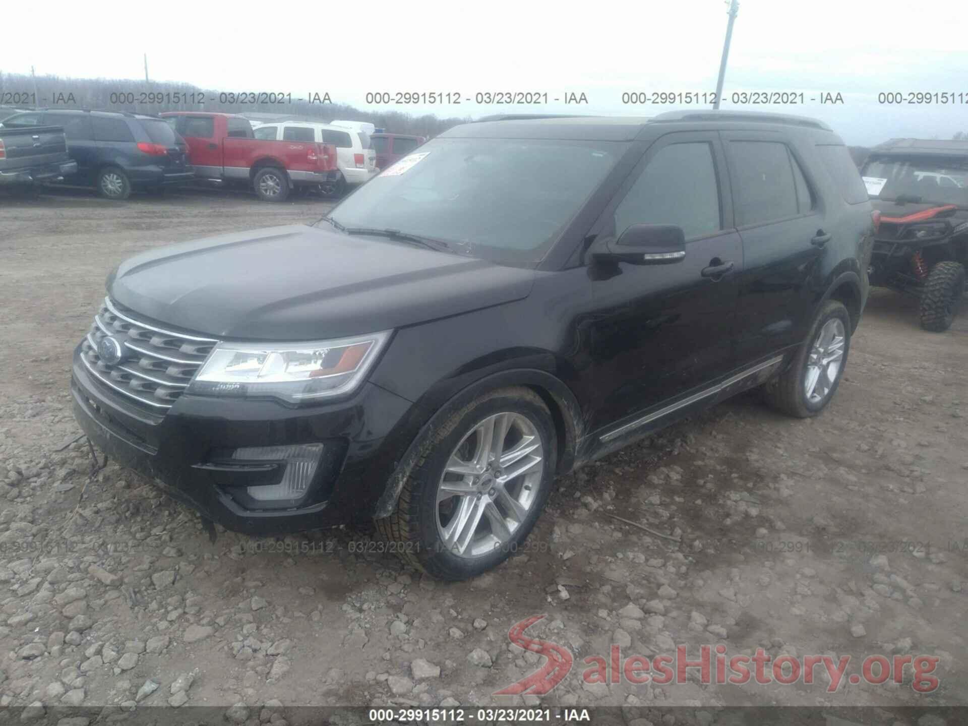 1FM5K8D84HGE22012 2017 FORD EXPLORER