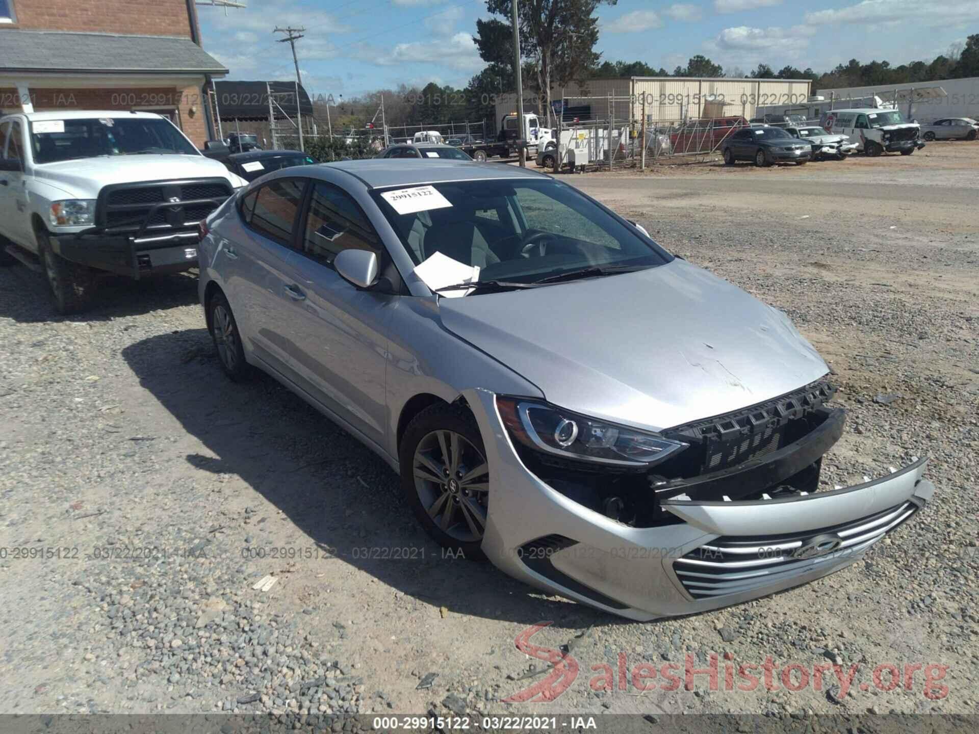 5NPD84LF4JH236396 2018 HYUNDAI ELANTRA