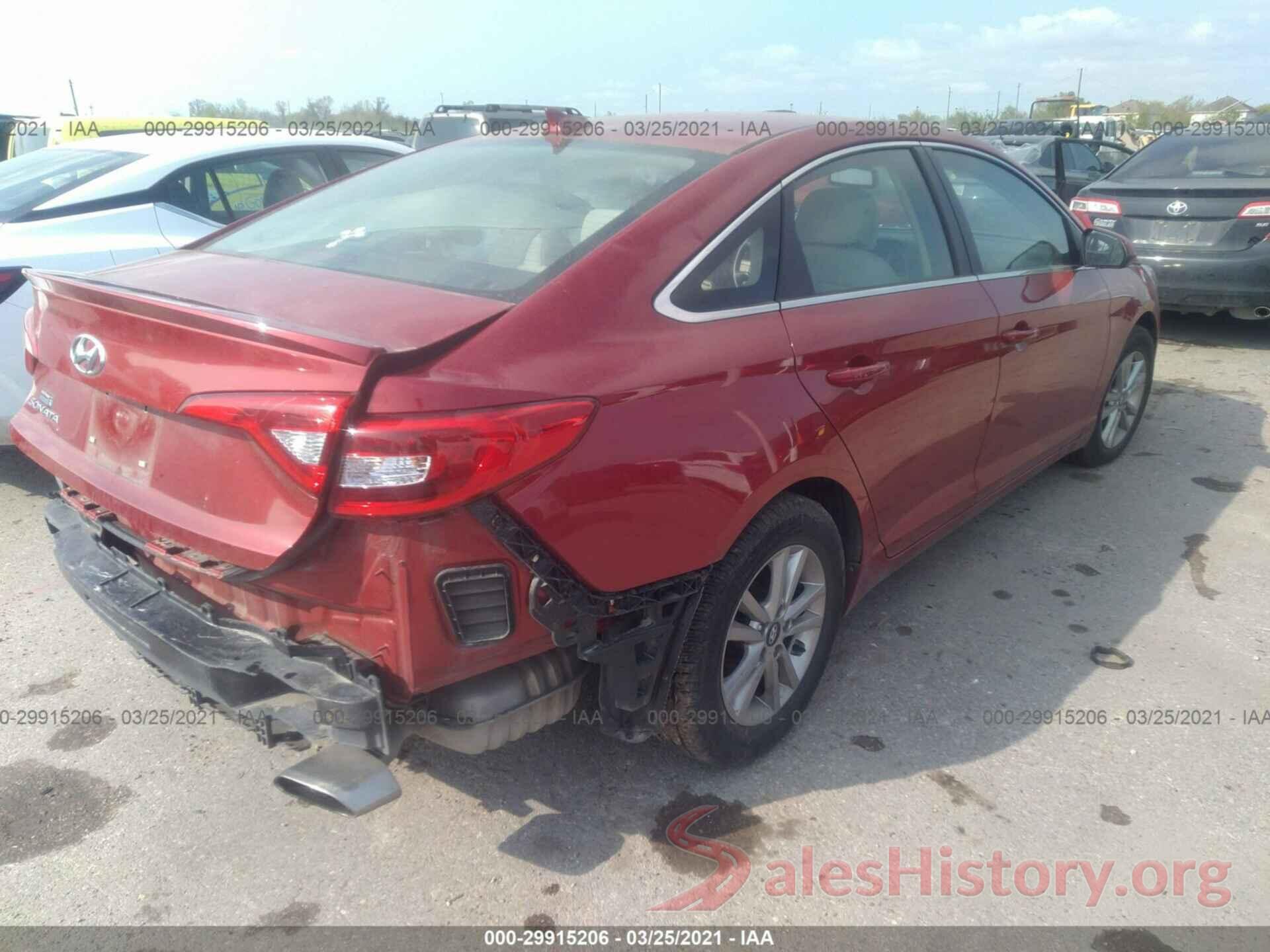 5NPE24AFXHH453857 2017 HYUNDAI SONATA