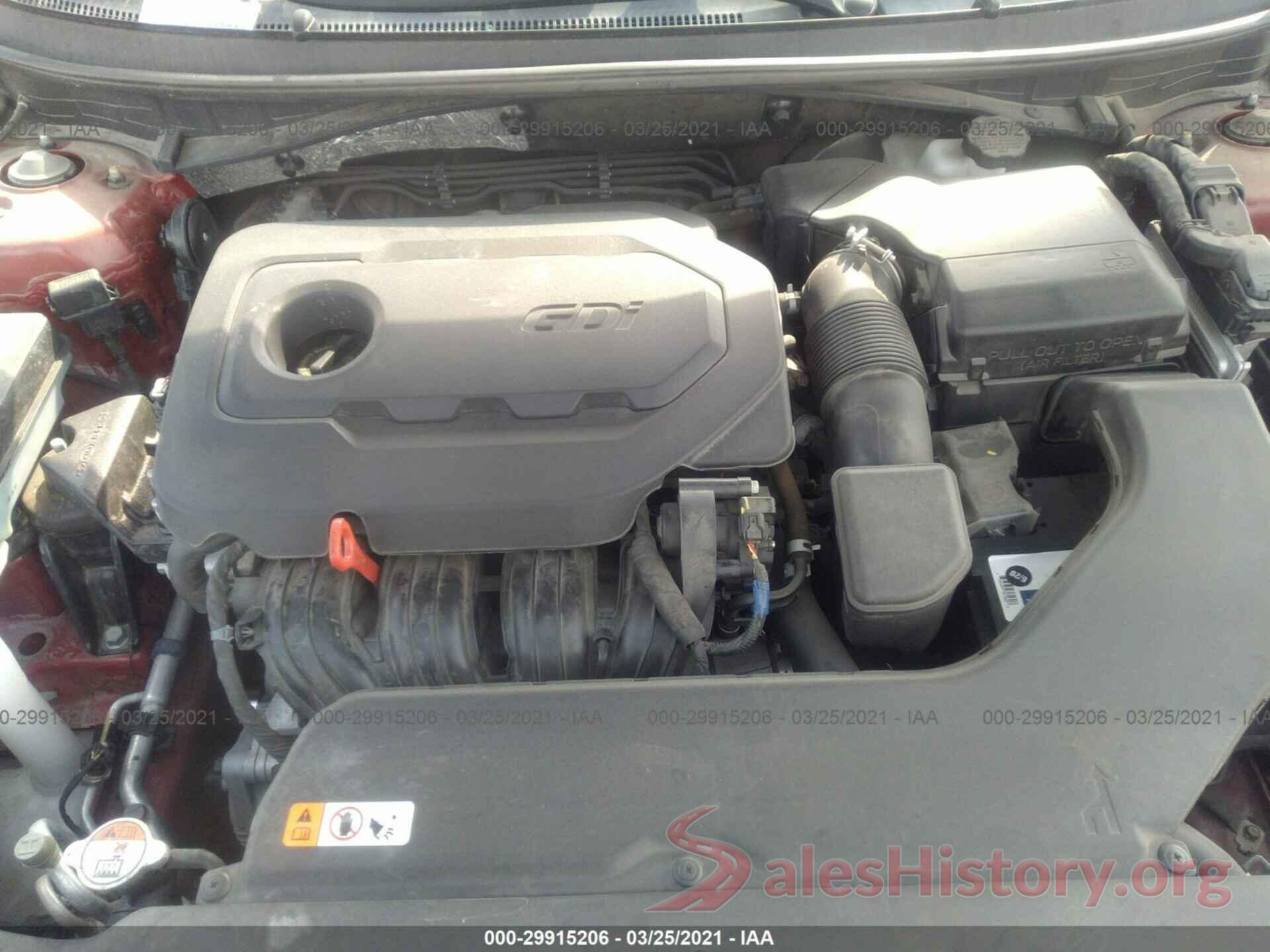 5NPE24AFXHH453857 2017 HYUNDAI SONATA